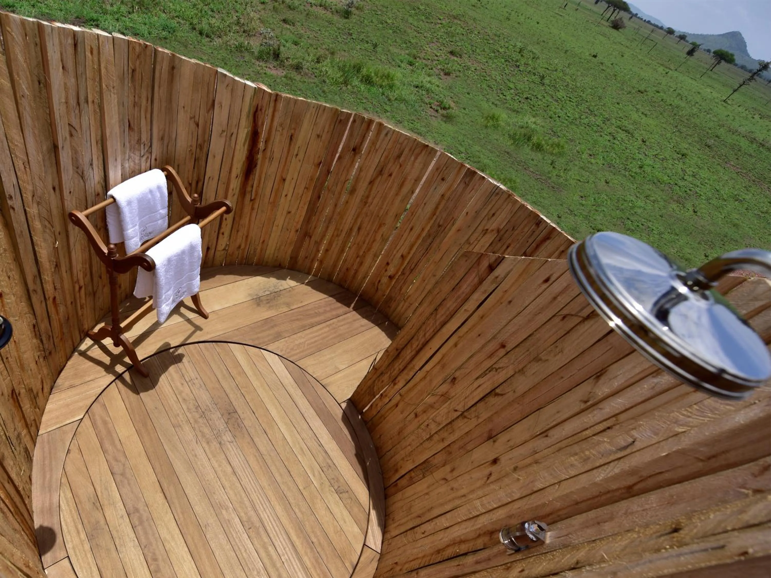Shower in One Nature Nyaruswiga Serengeti