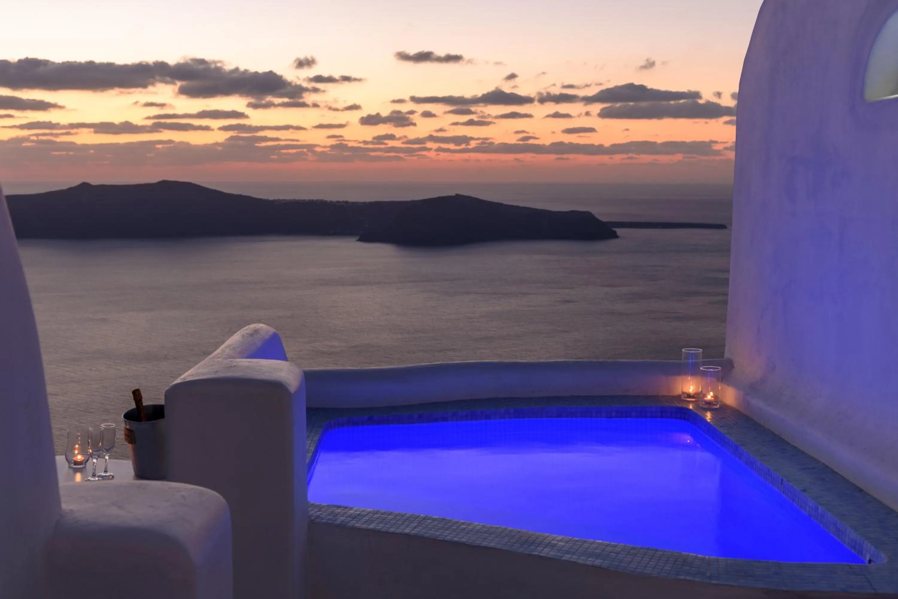 Sea view in Abyssanto Suites and Spa