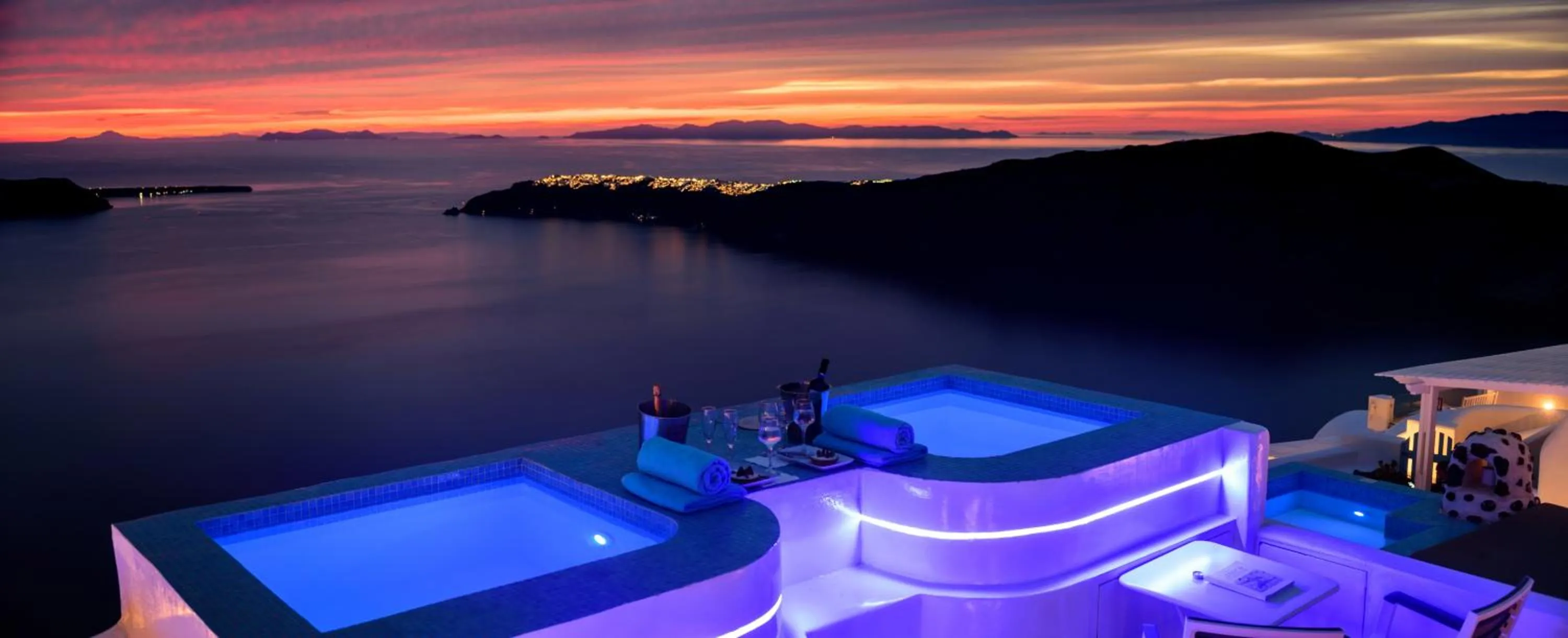 Sea view in Abyssanto Suites and Spa