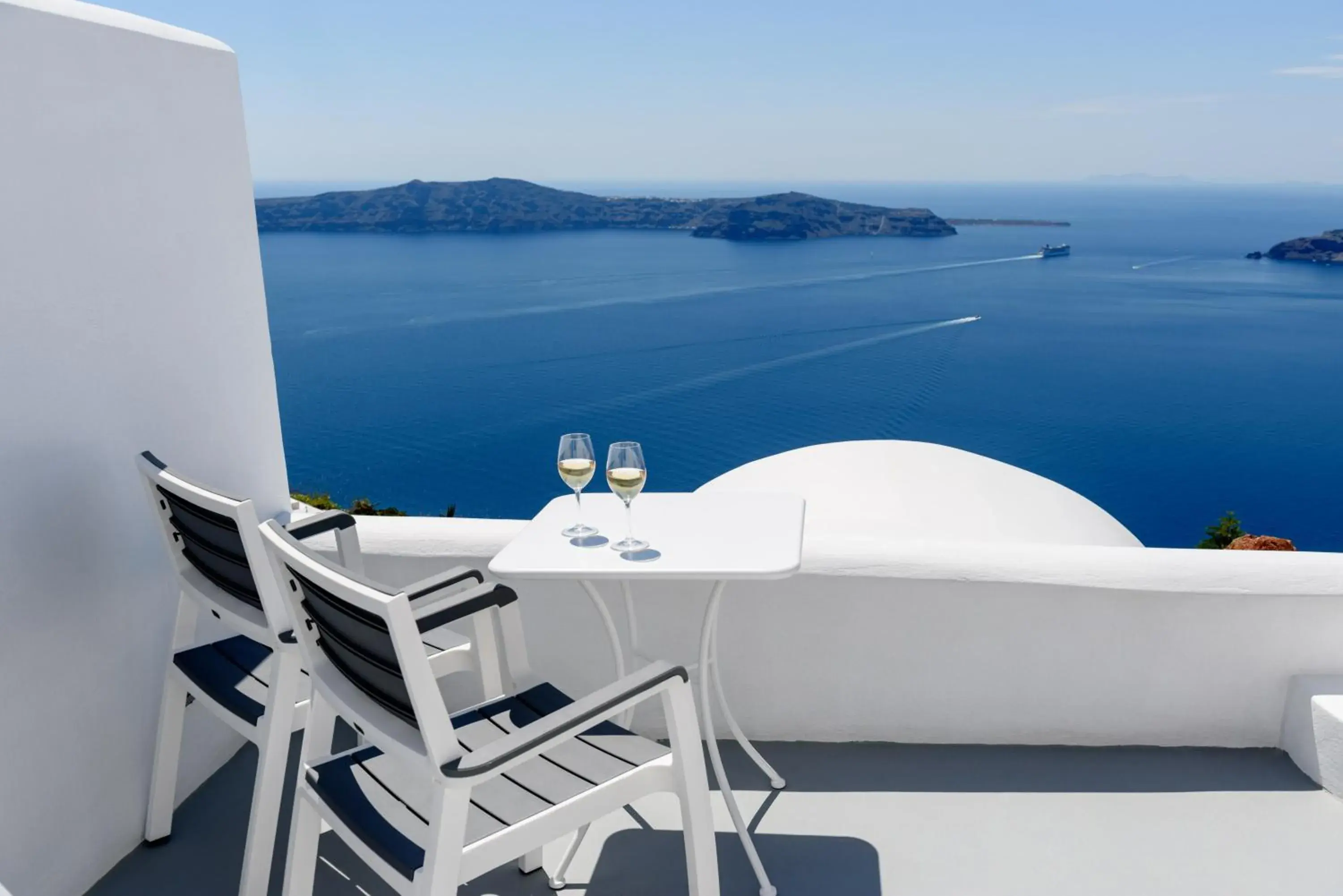 Balcony/Terrace in Abyssanto Suites and Spa Balcony/Terrace in Abyssanto Suites and Spa