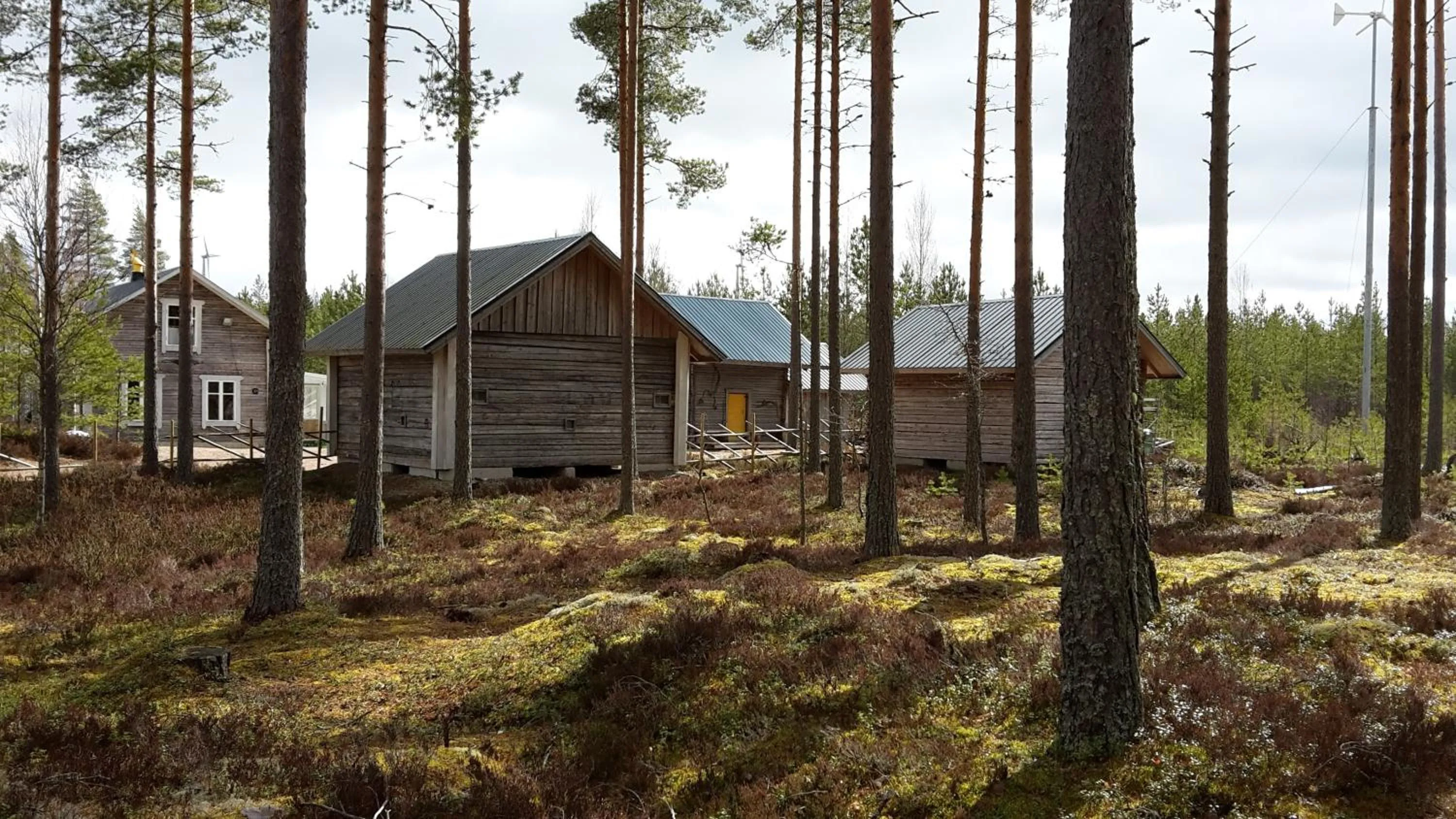 Ahmalammen mökkikylä