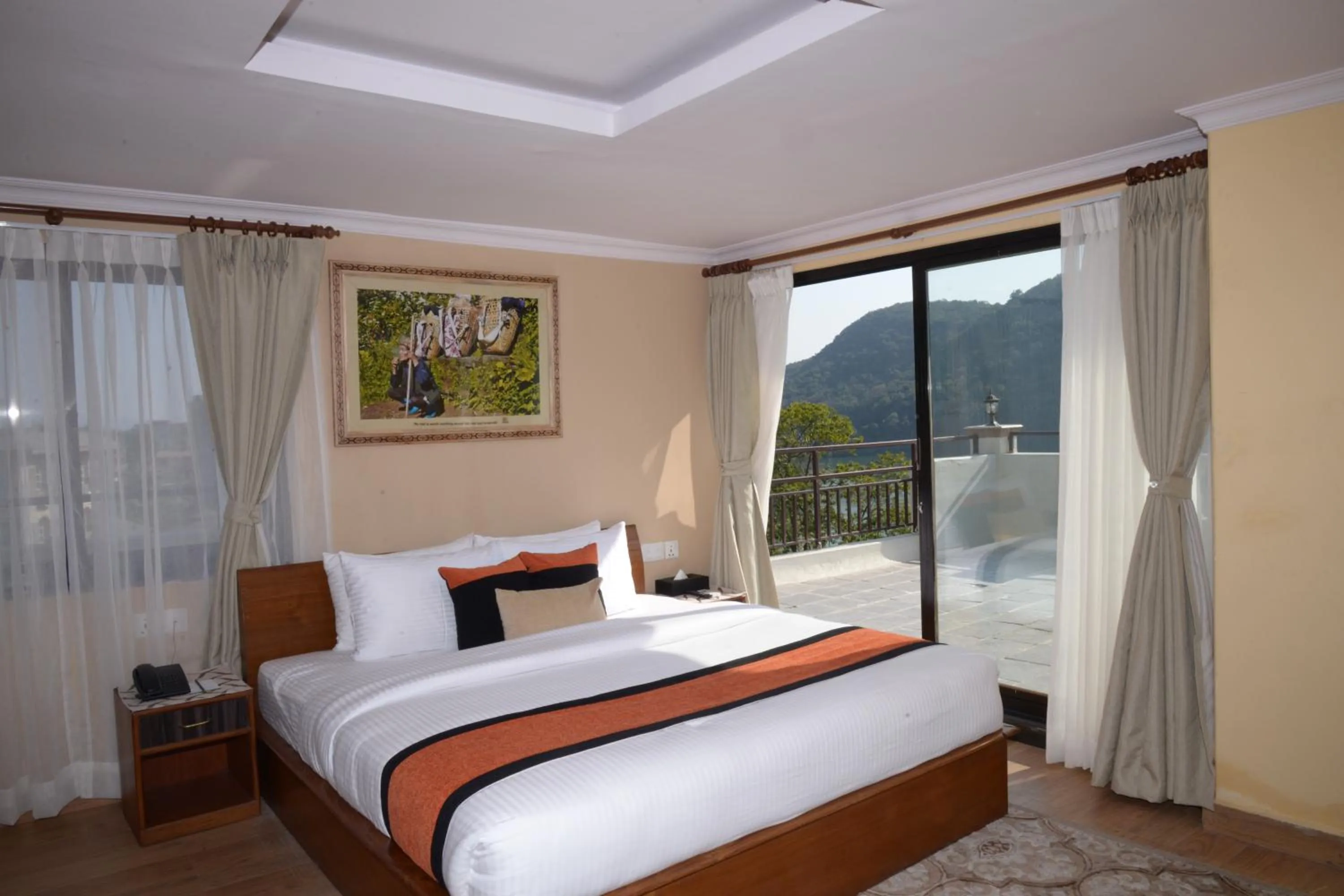 Photo of the whole room, Bed in Hotel Raniban Arcade