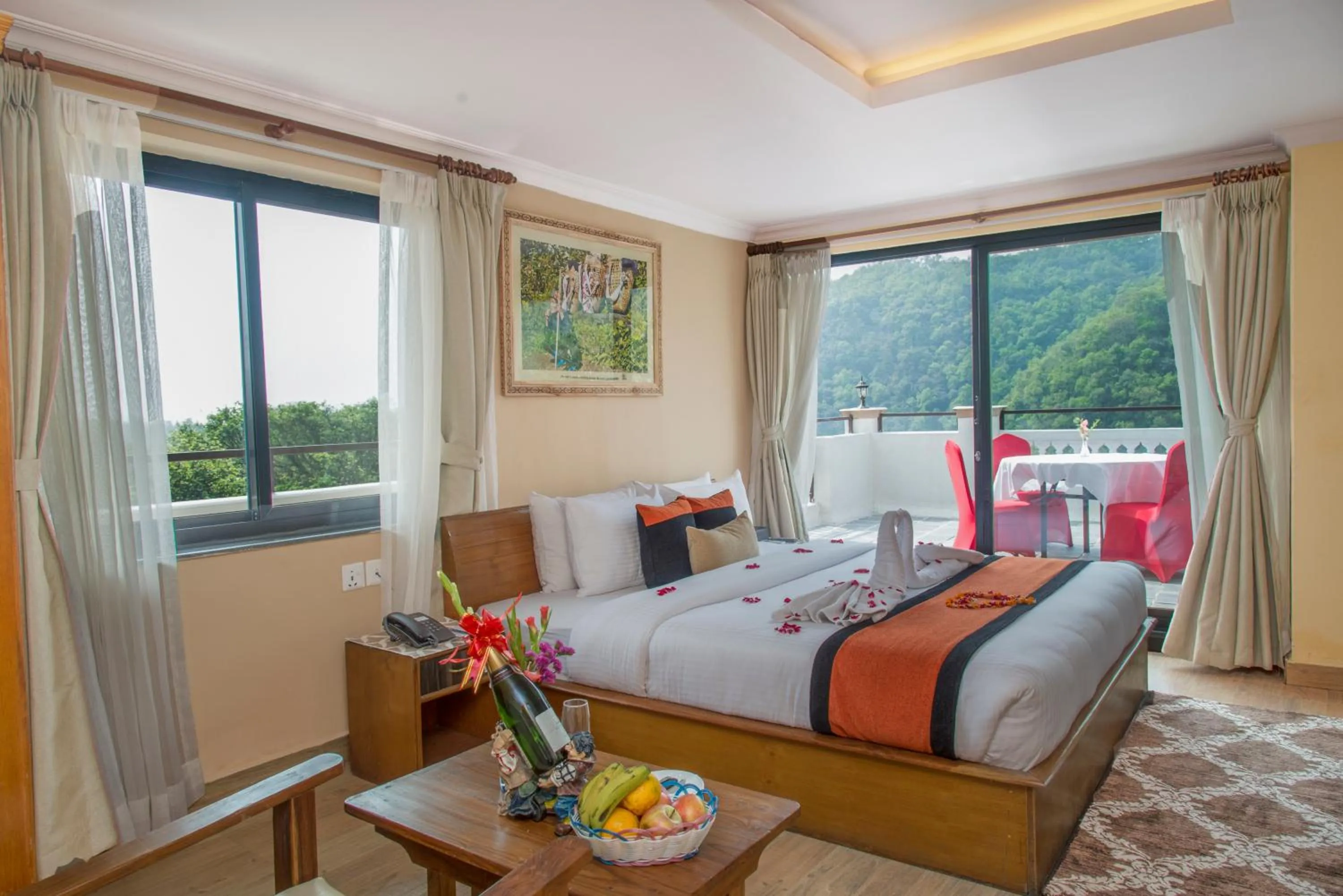 Photo of the whole room, Bed in Hotel Raniban Arcade