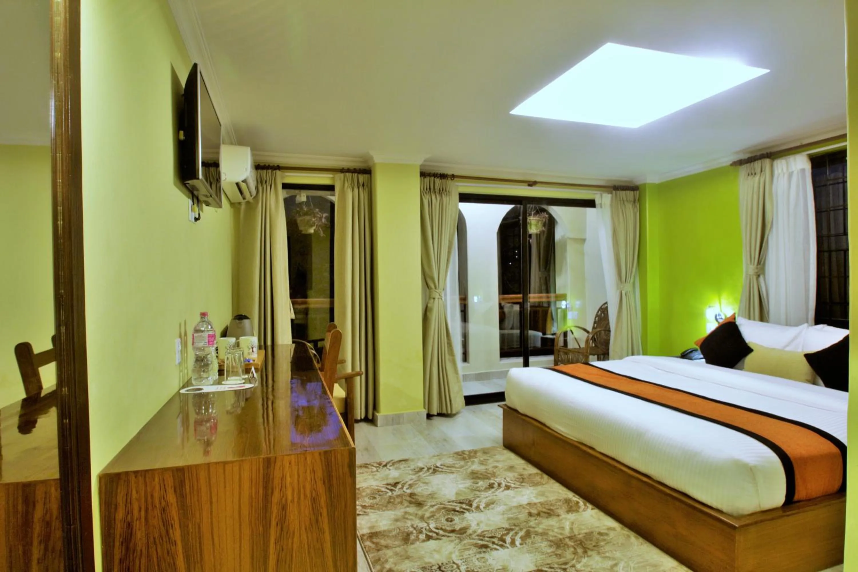 Bed in Hotel Raniban Arcade