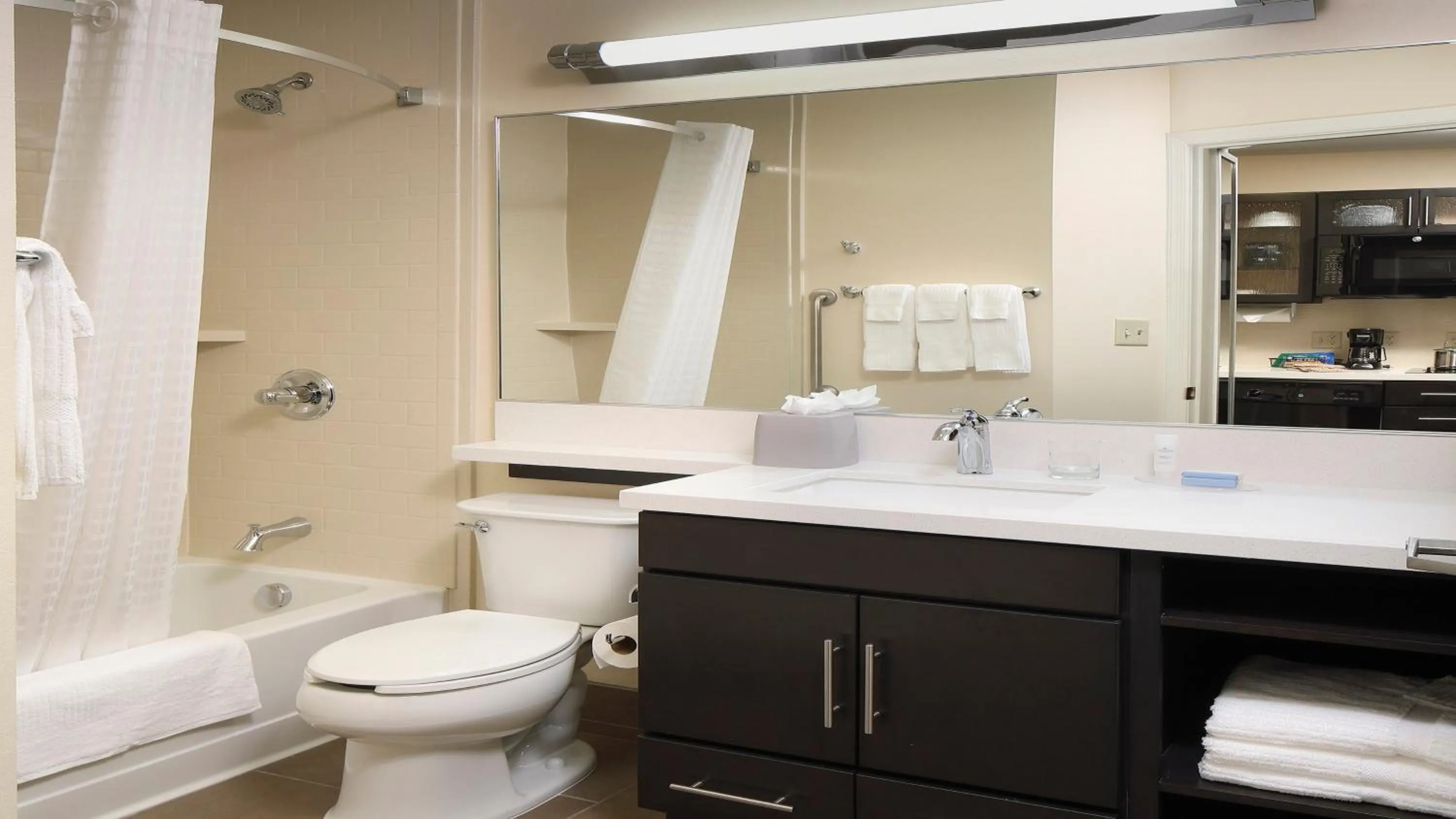 Bathroom in Candlewood Suites - Newark South - University Area by IHG