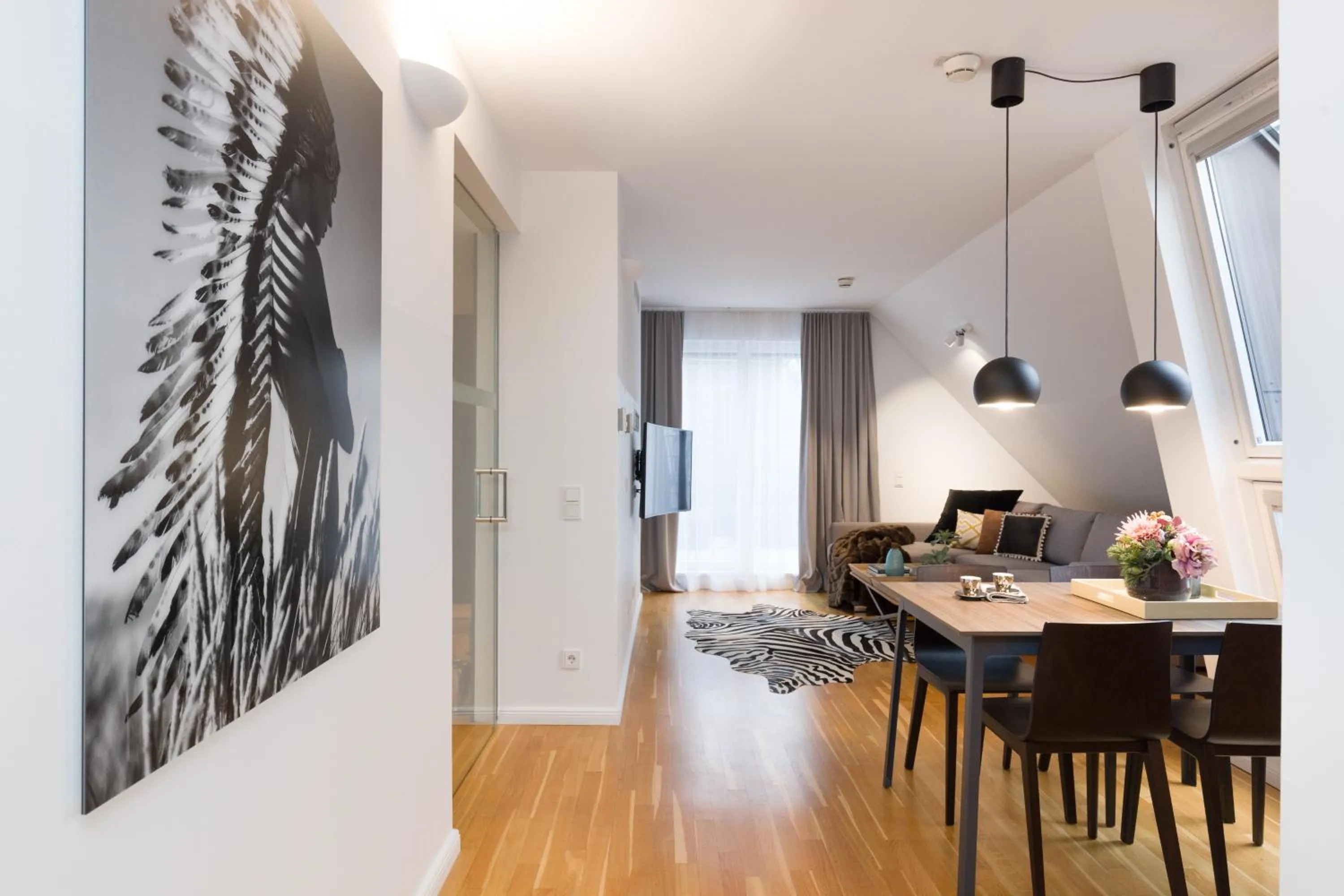 Living room in RAFAEL KAISER - Premium Apartments City Centre - Contactless Check-In