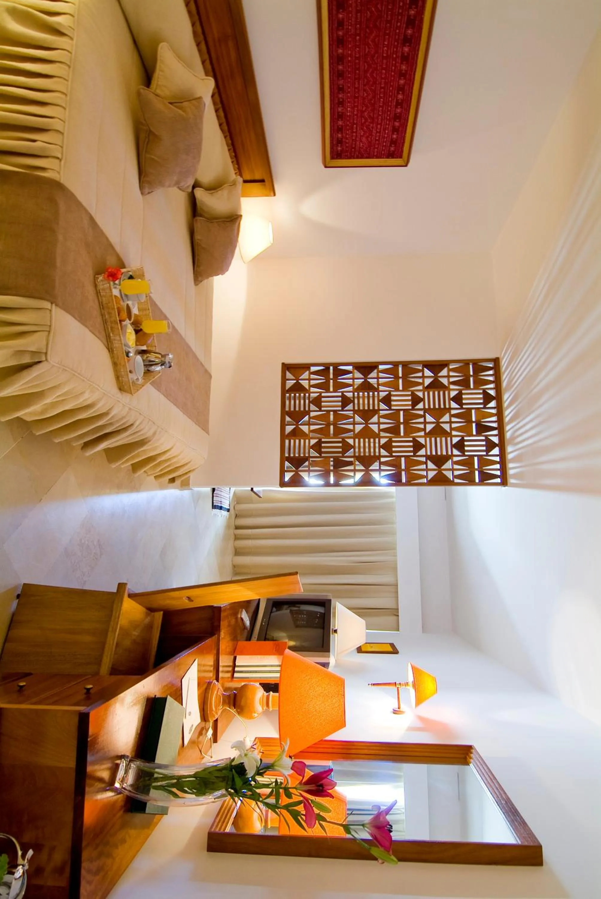 Bed in The Orangers Beach Resort and Bungalows All Inclusive