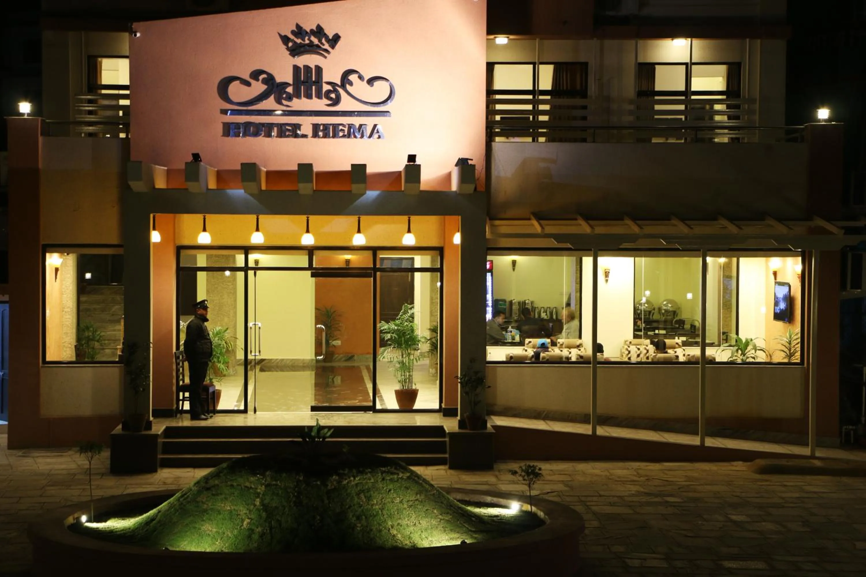 Property building in Hotel Hema