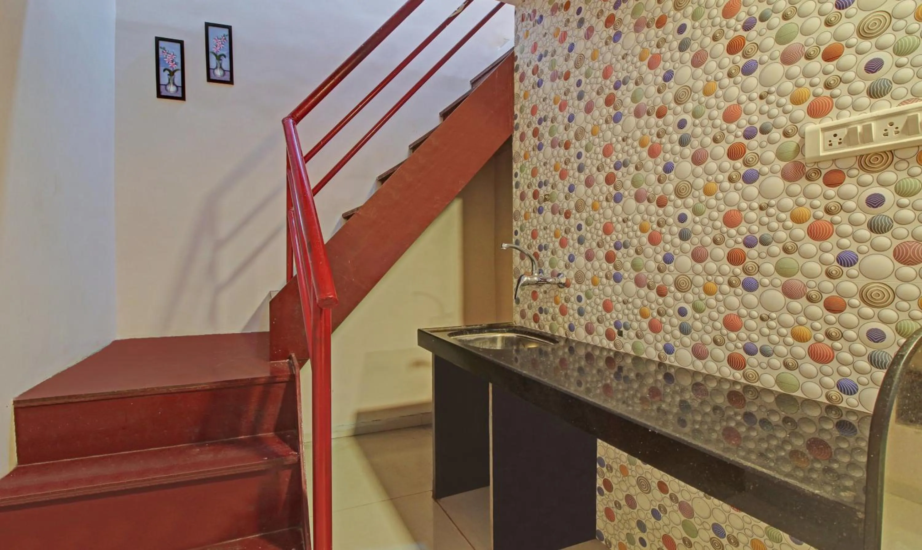 Lobby or reception in Treebo Berry Hill Venna Lake, 3 Km From City Center