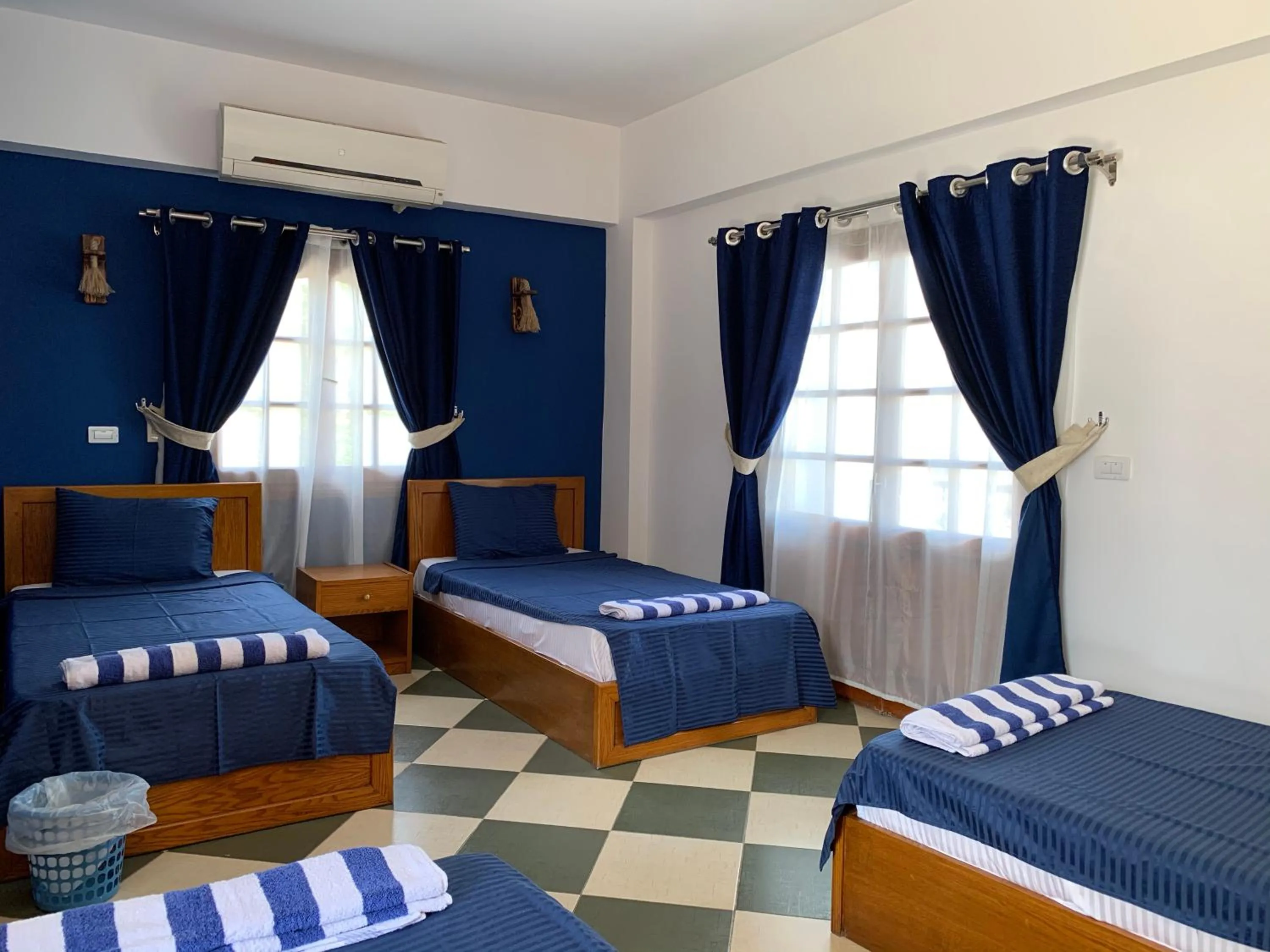 Bed in Sea Soul Hotel