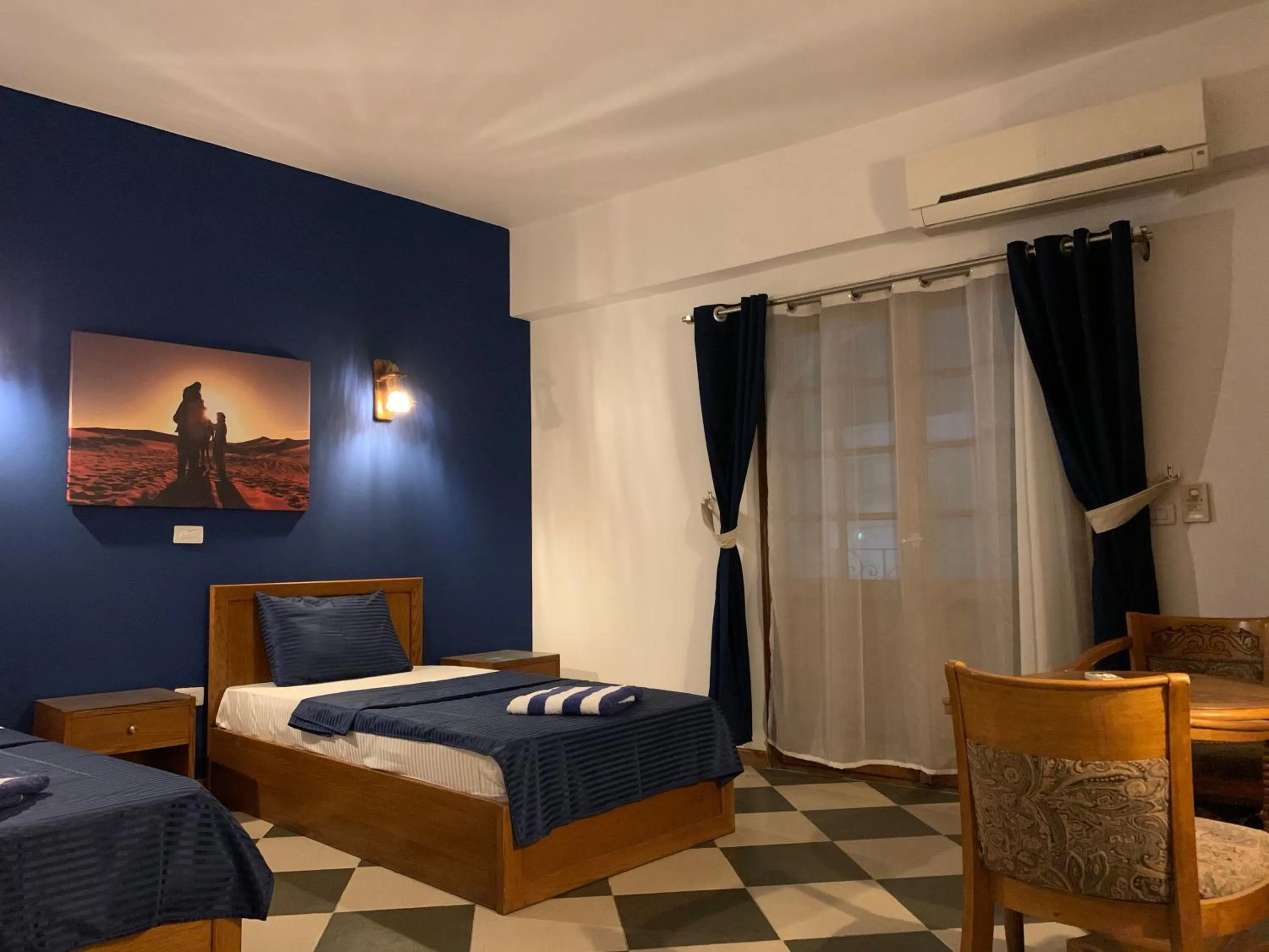 Bed in Sea Soul Hotel