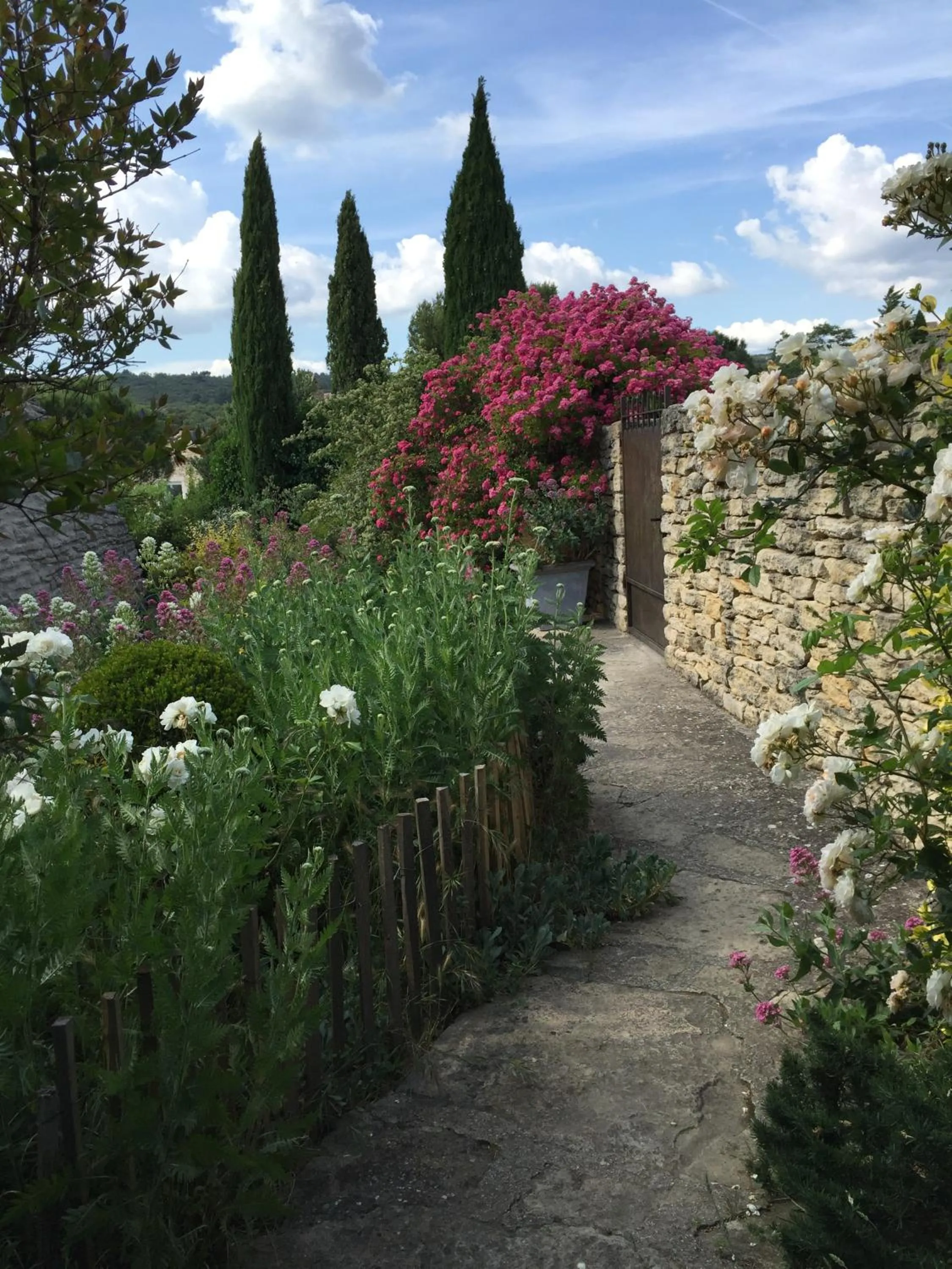 Garden in La Borie en Provence