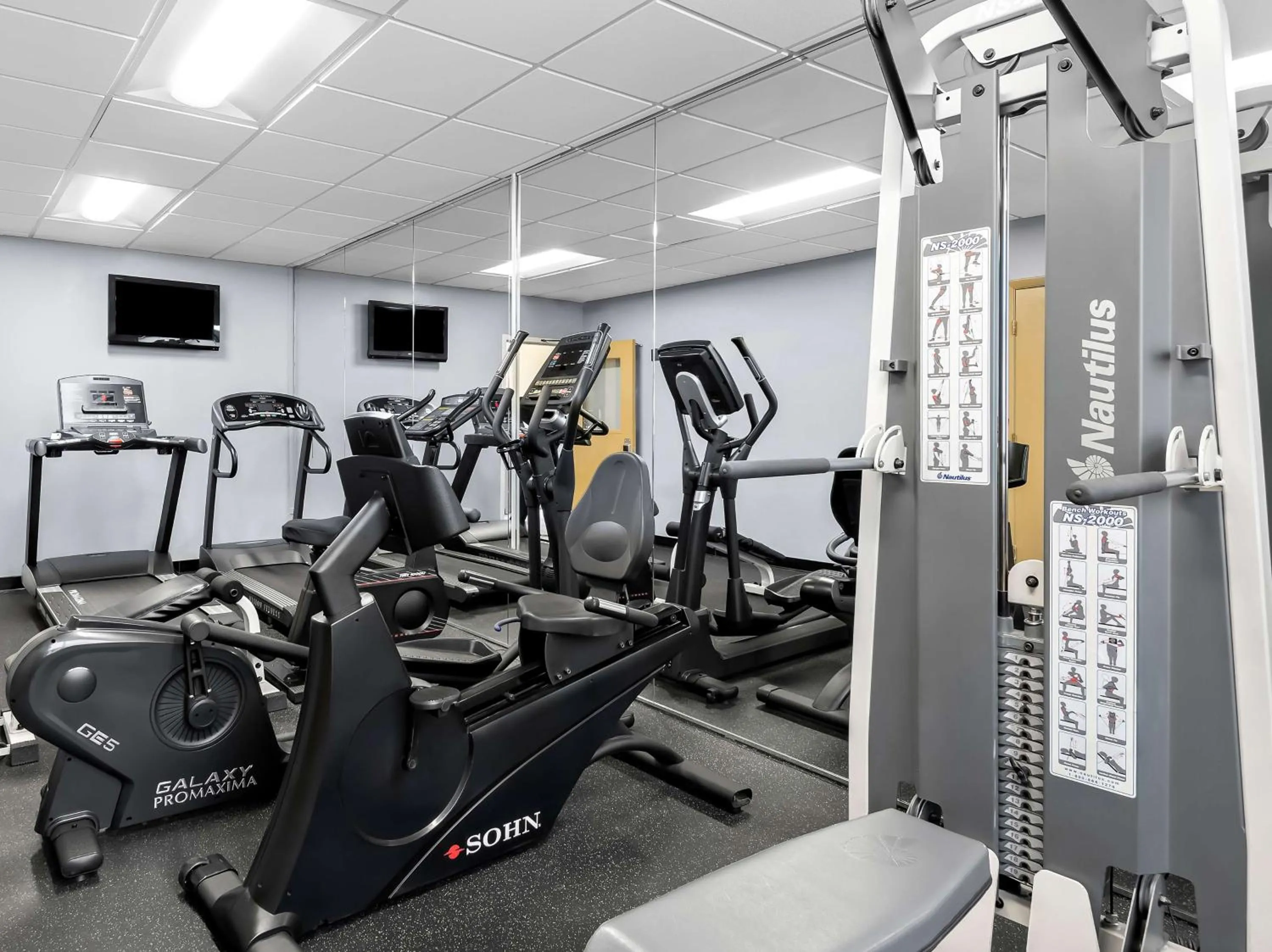 Fitness centre/facilities in Best Western Potomac Mills