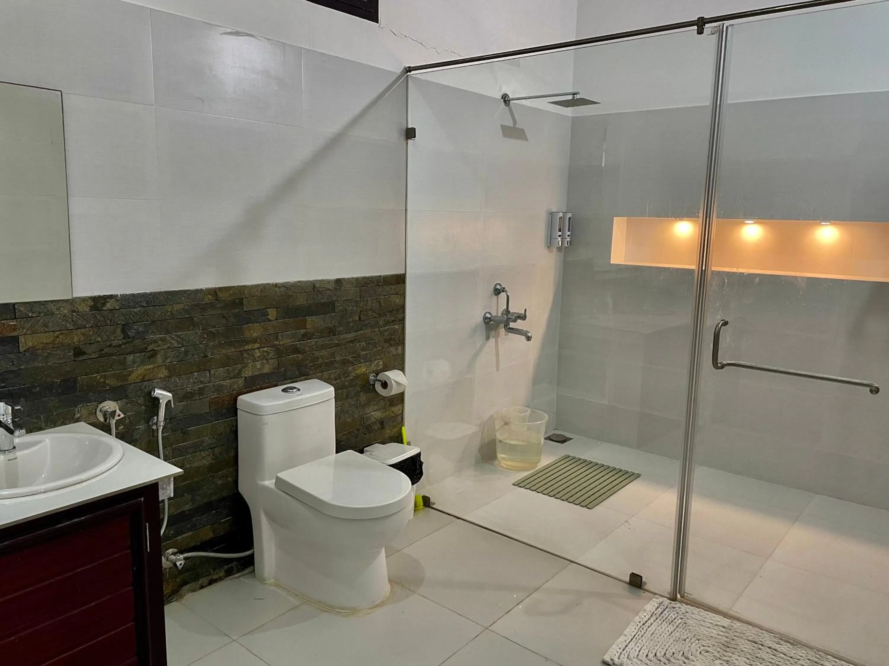 Bathroom in Veda5 Ayurveda Living Village