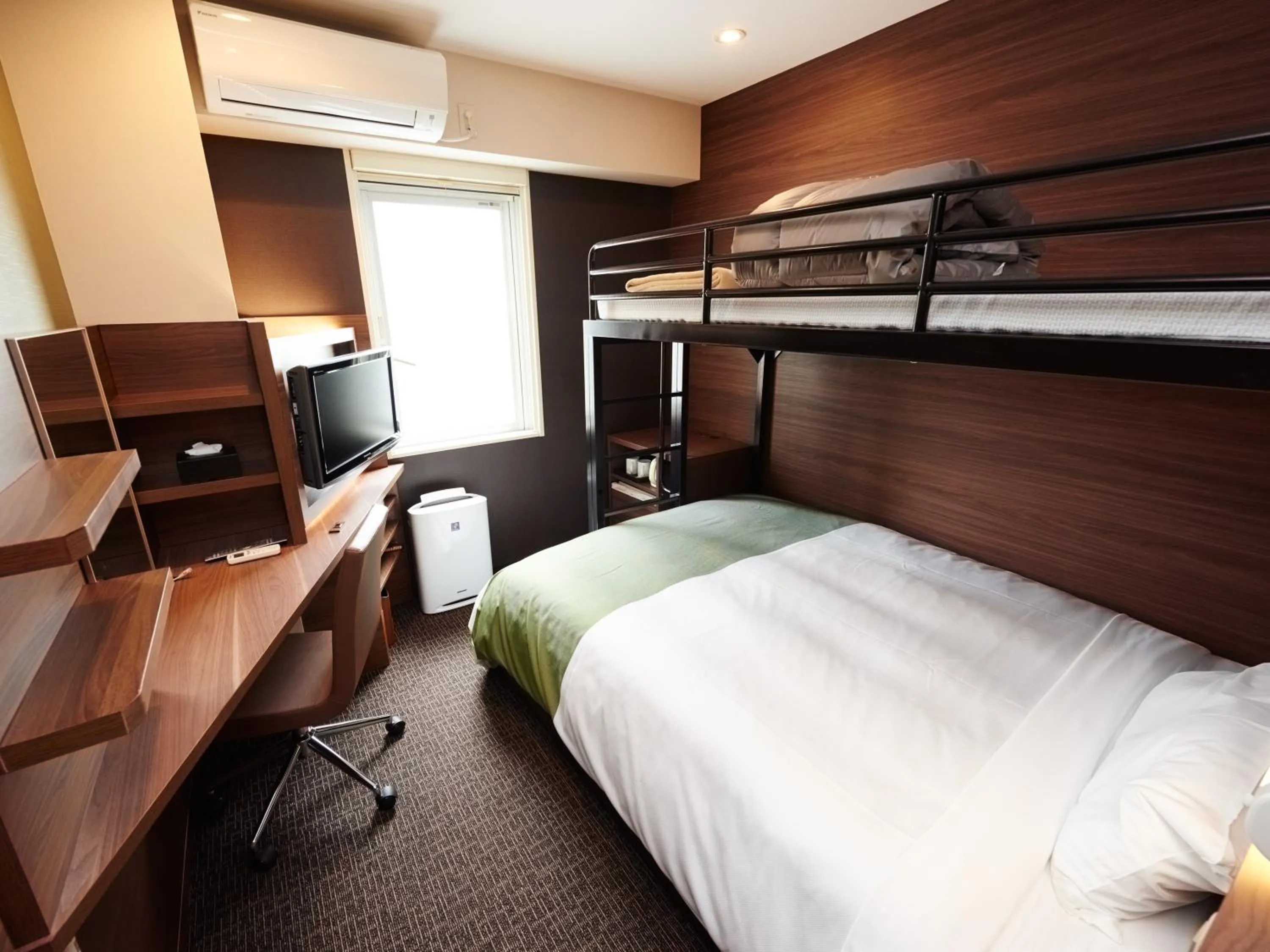 Photo of the whole room, Bed in Super Hotel Mito