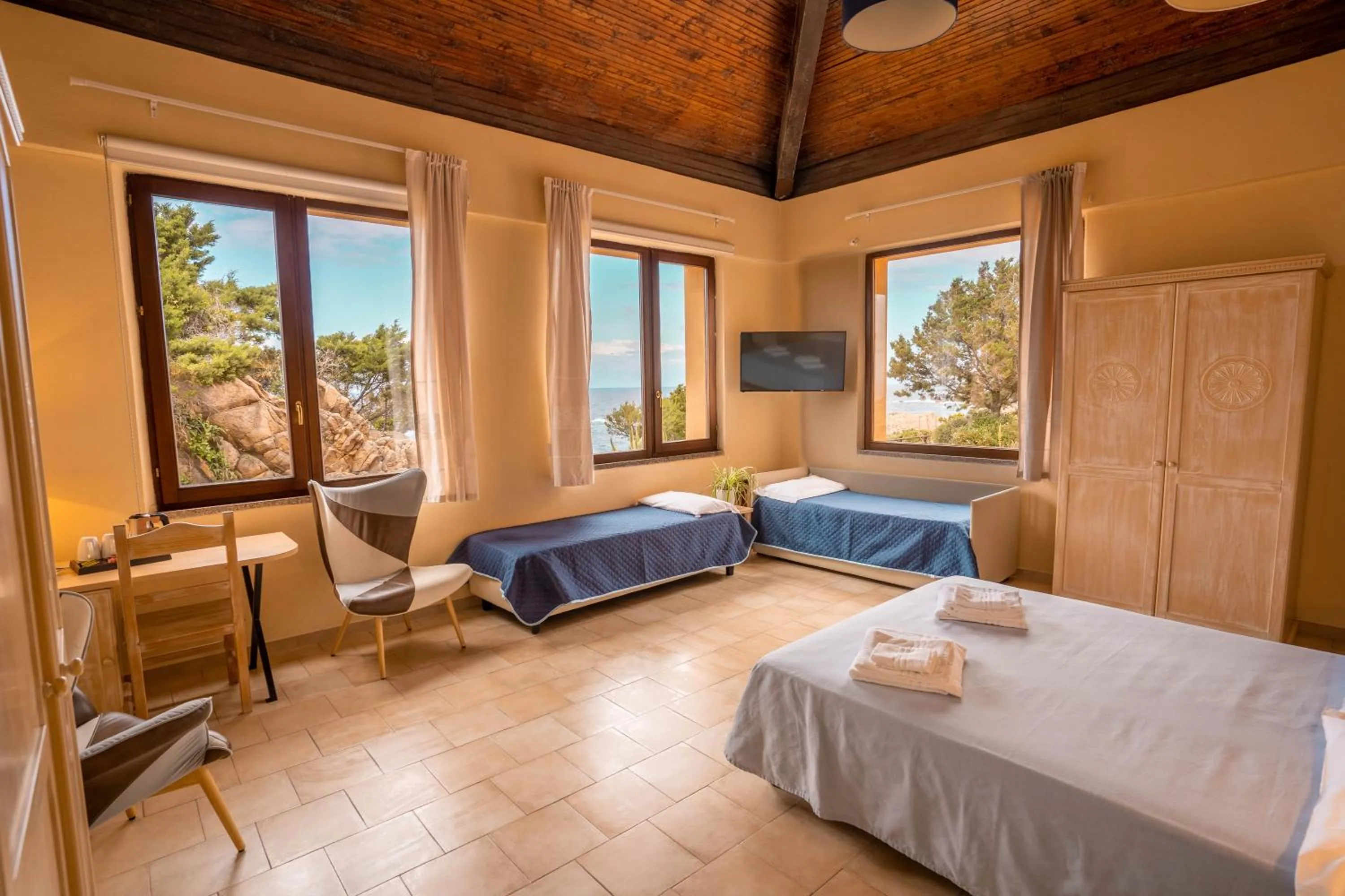 Bedroom, Bed in Hotel Costa Paradiso