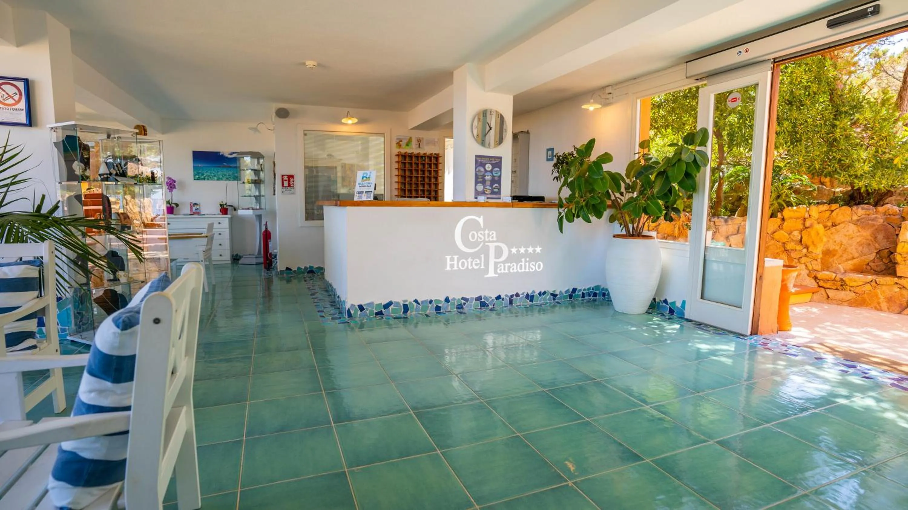 Lobby or reception in Hotel Costa Paradiso