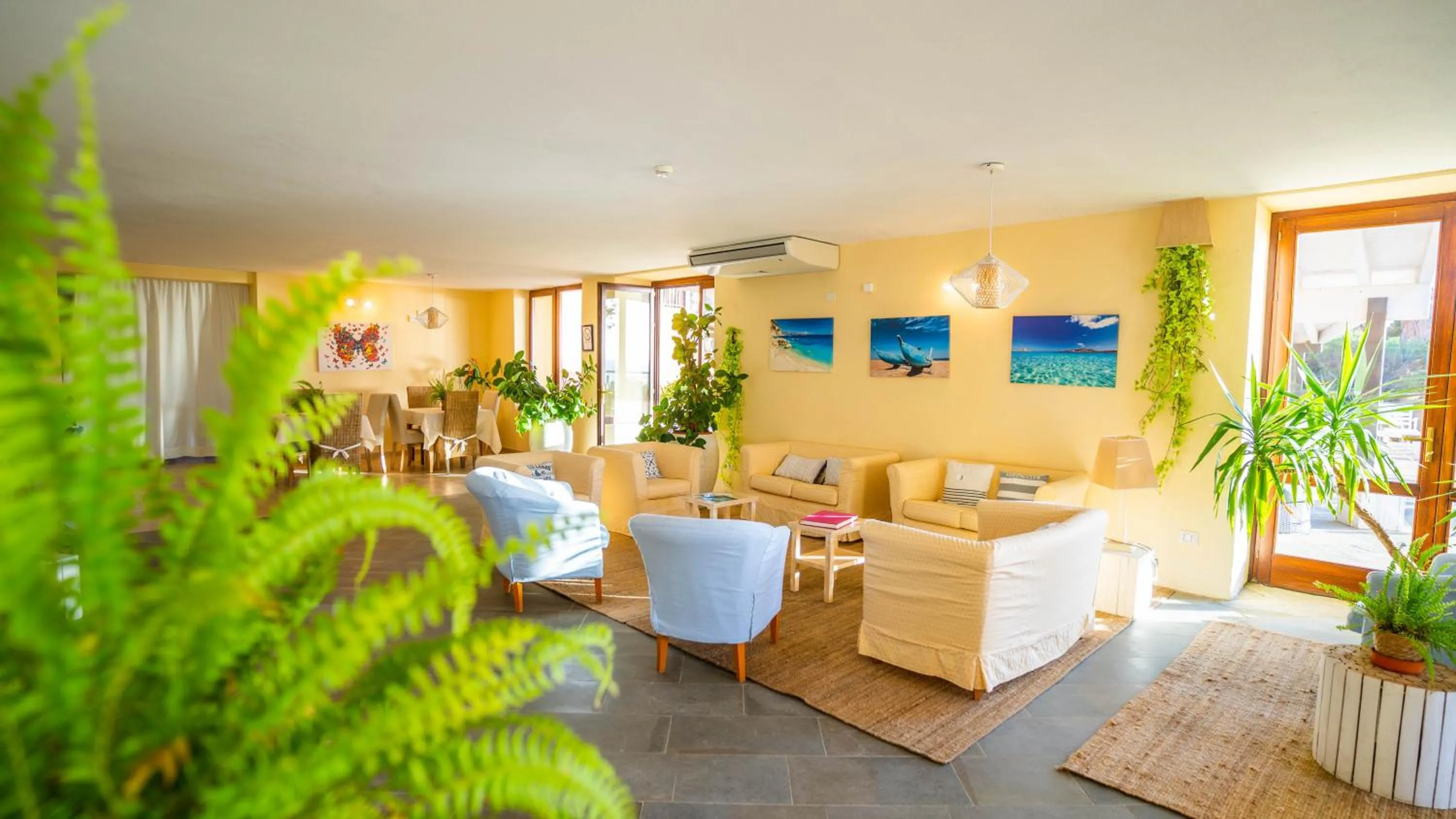 Seating area in Hotel Costa Paradiso