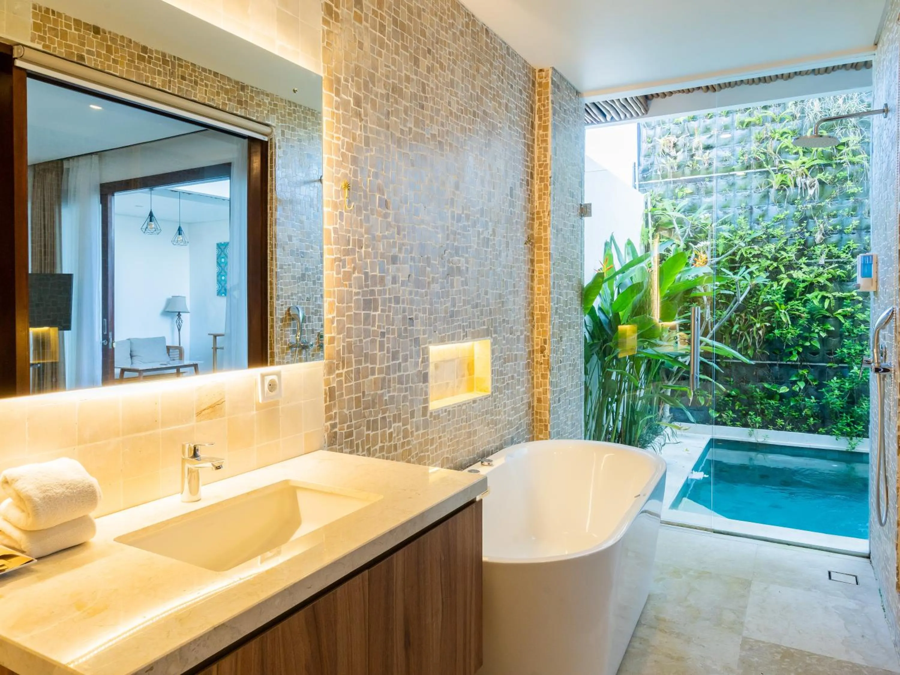 Natural landscape in Bali Residence Villa