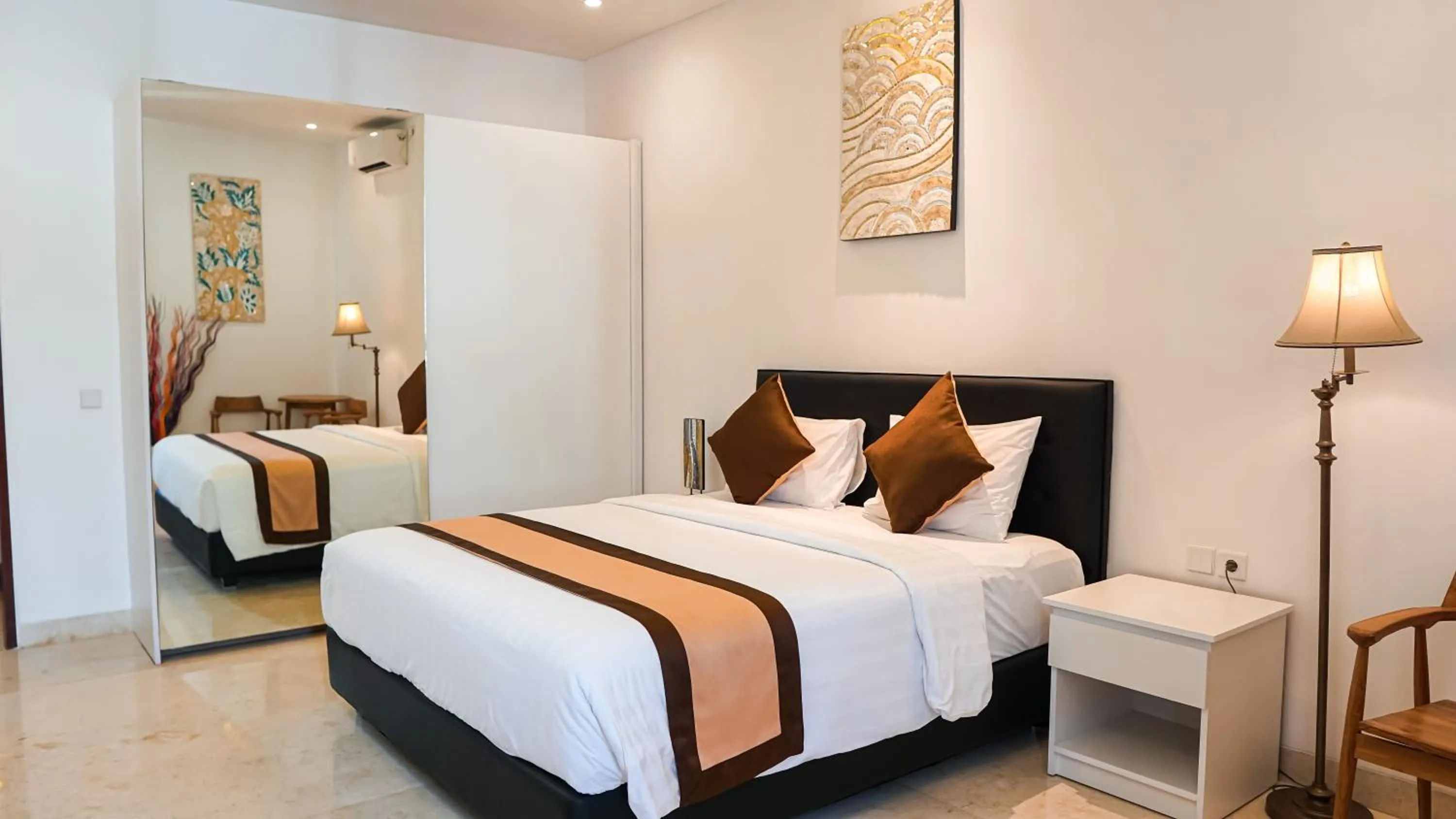 Bed in Bali Residence Villa