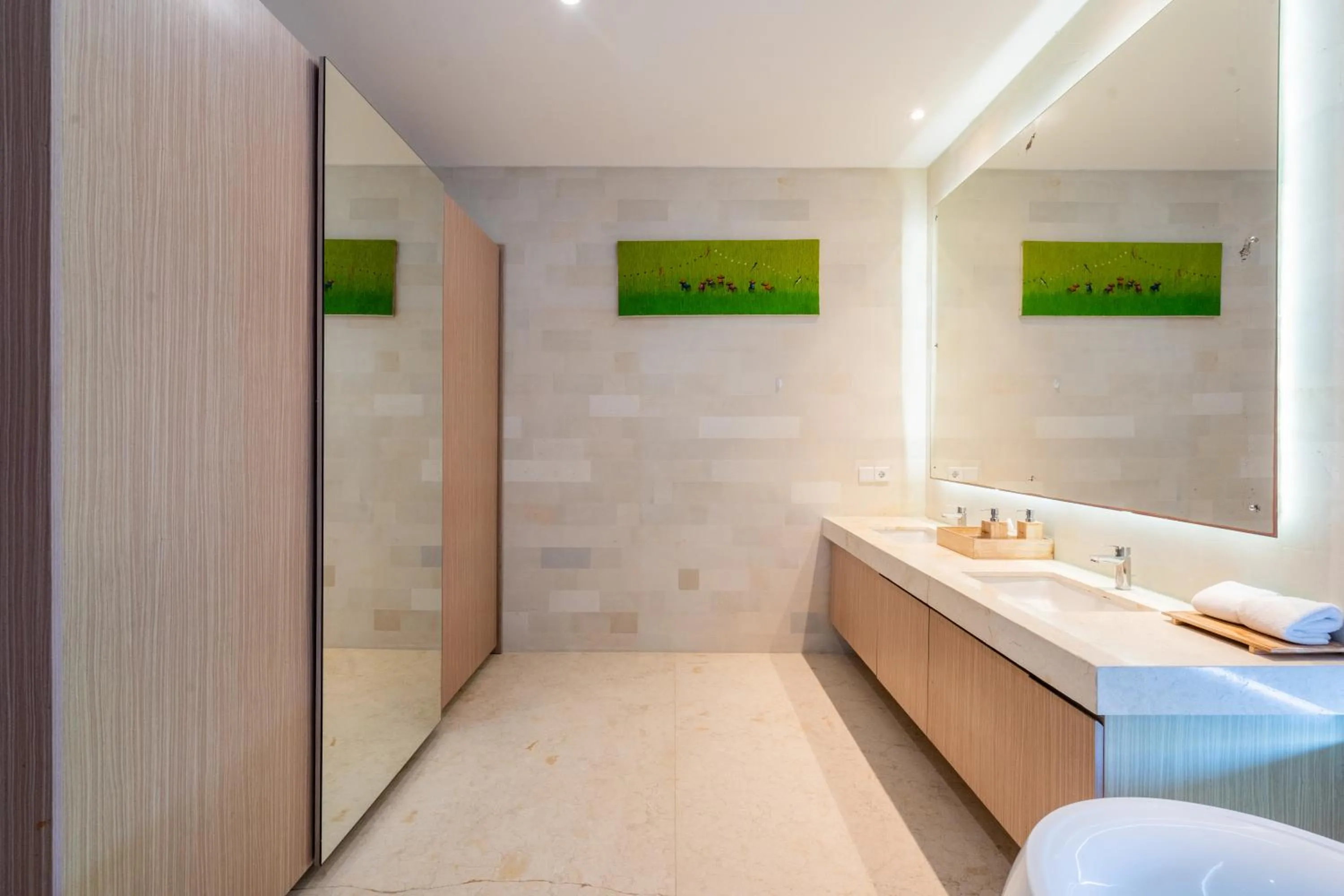 Bed in Bali Residence Villa