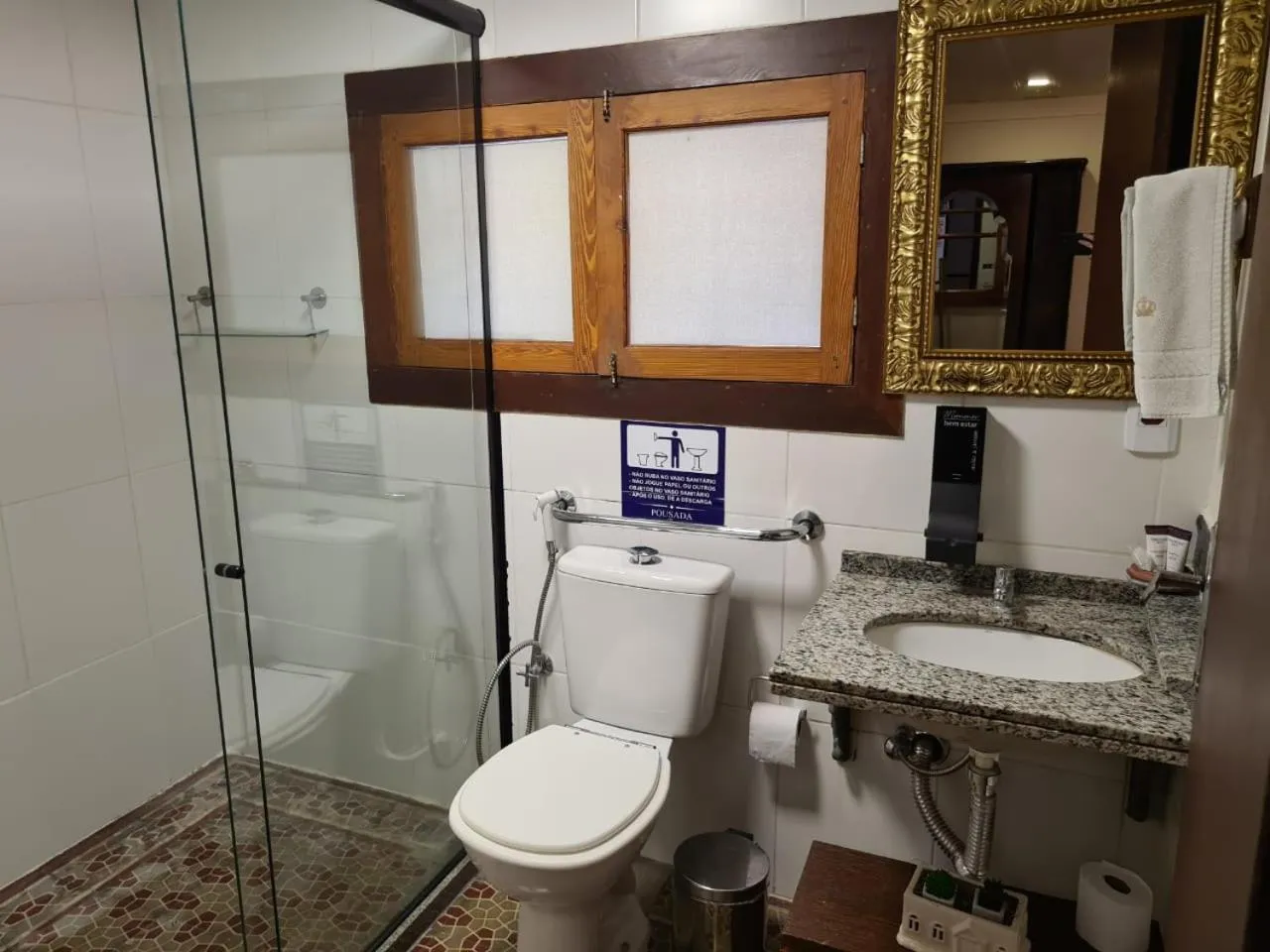 Bathroom in Pousada Dom Petrópolis