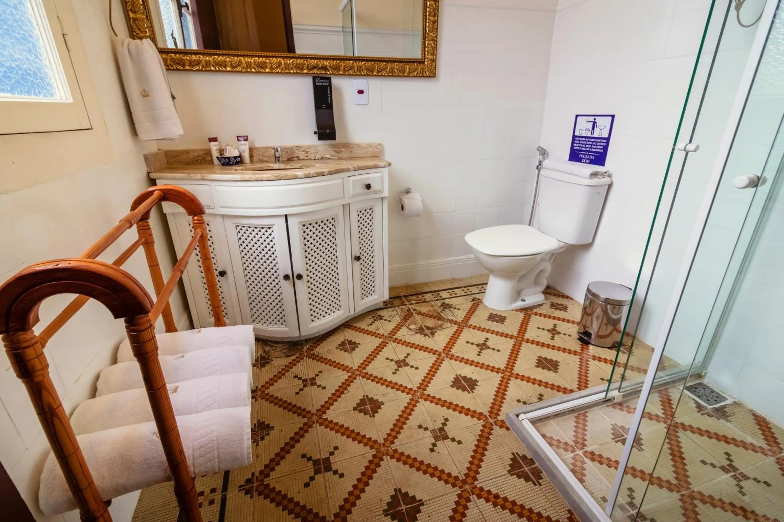 Bathroom in Pousada Dom Petrópolis