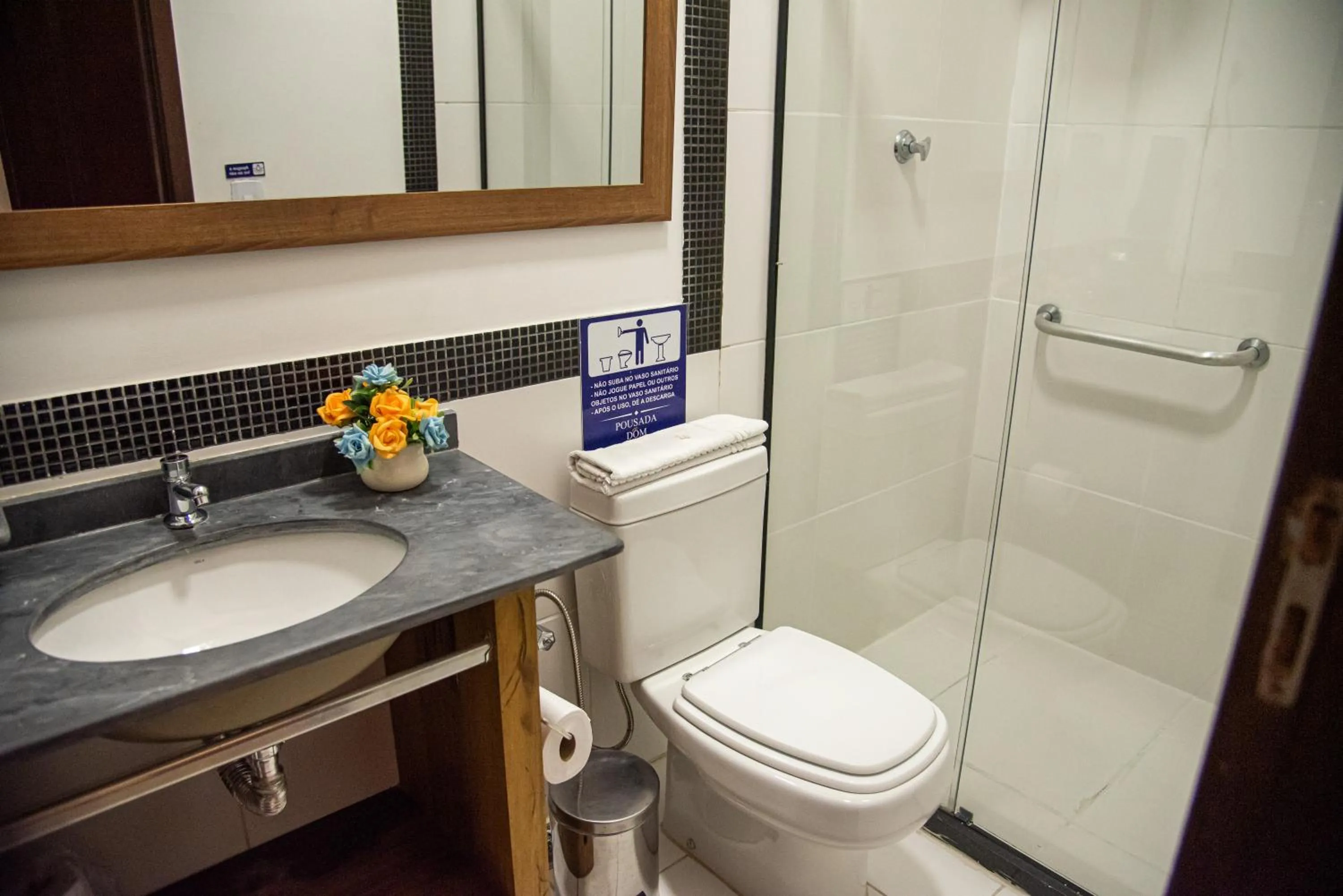 Bathroom in Pousada Dom Petrópolis