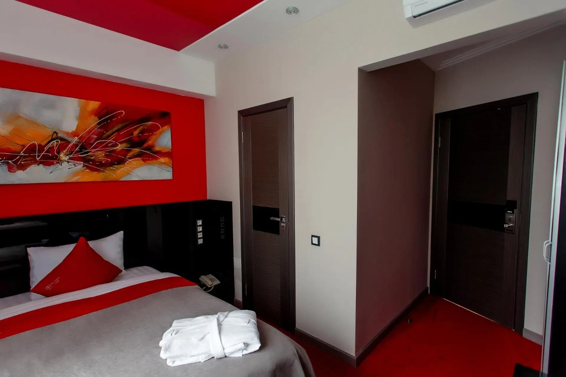 Photo of the whole room, Bed in Mildom Premium Hotel