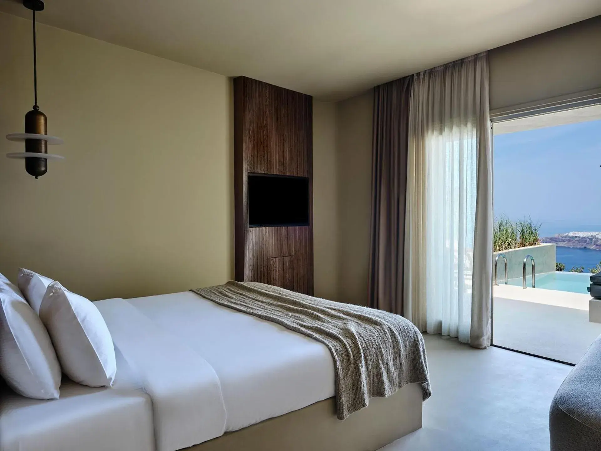 Photo of the whole room, Bed in Andronis Concept Wellness Resort Photo of the whole room, Bed in Andronis Concept Wellness Resort