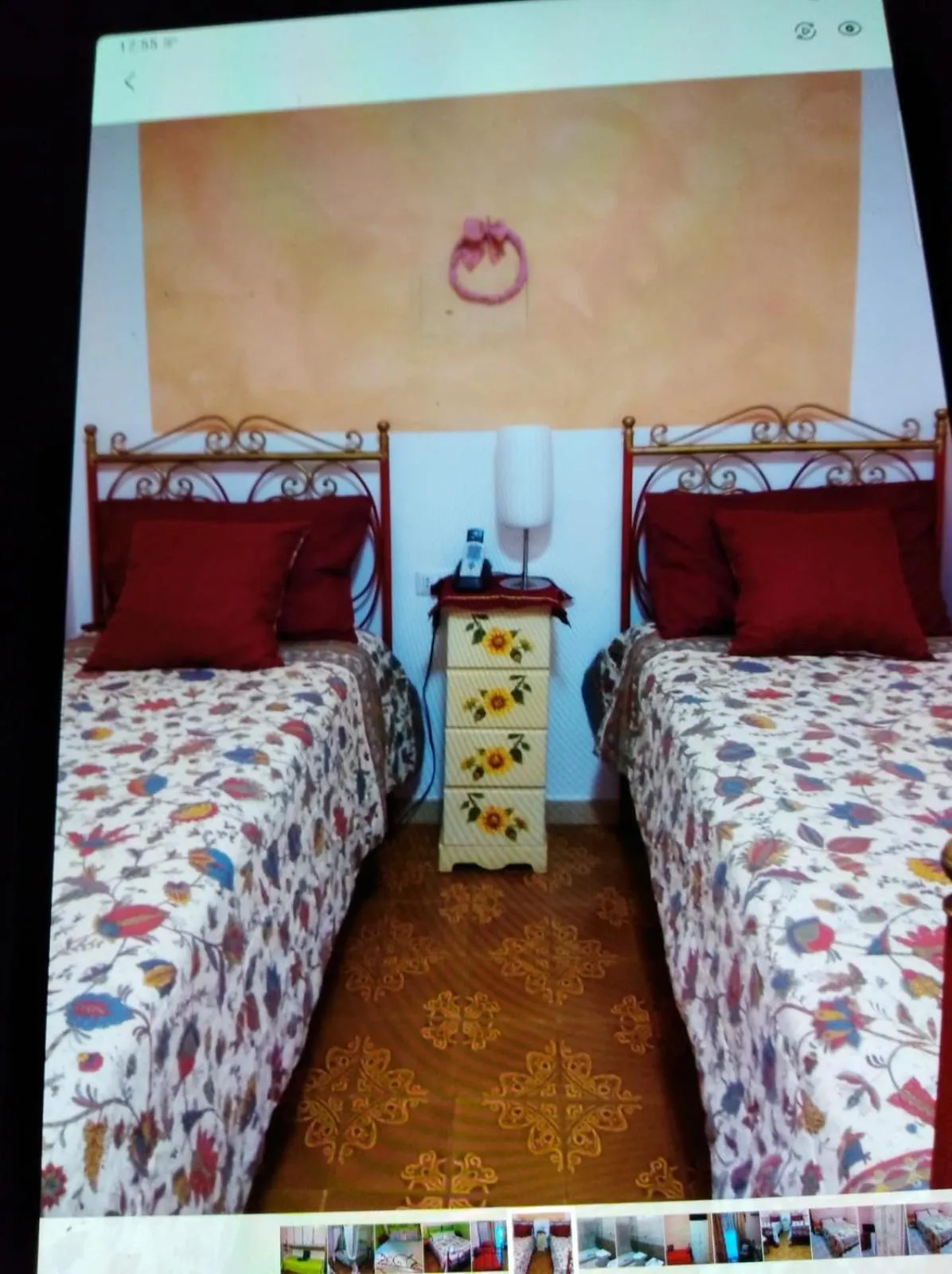 Bed in A Casa d'Antonella