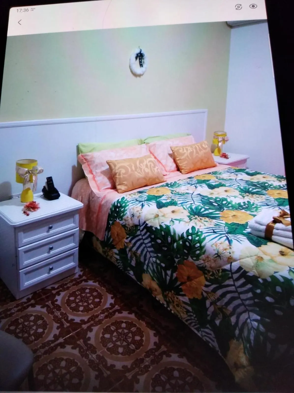 Bed in A Casa d'Antonella