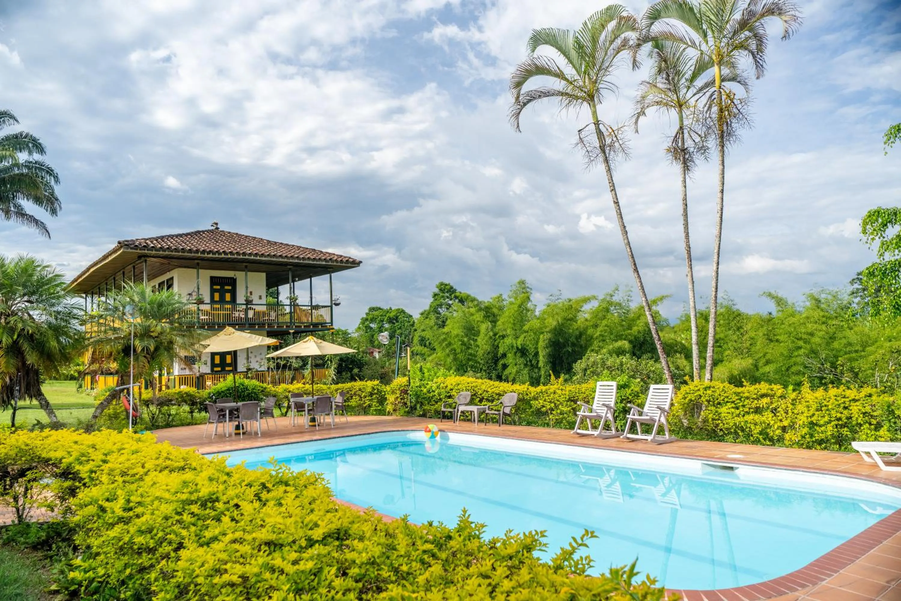 Natural landscape in Finca Hotel el Palmar