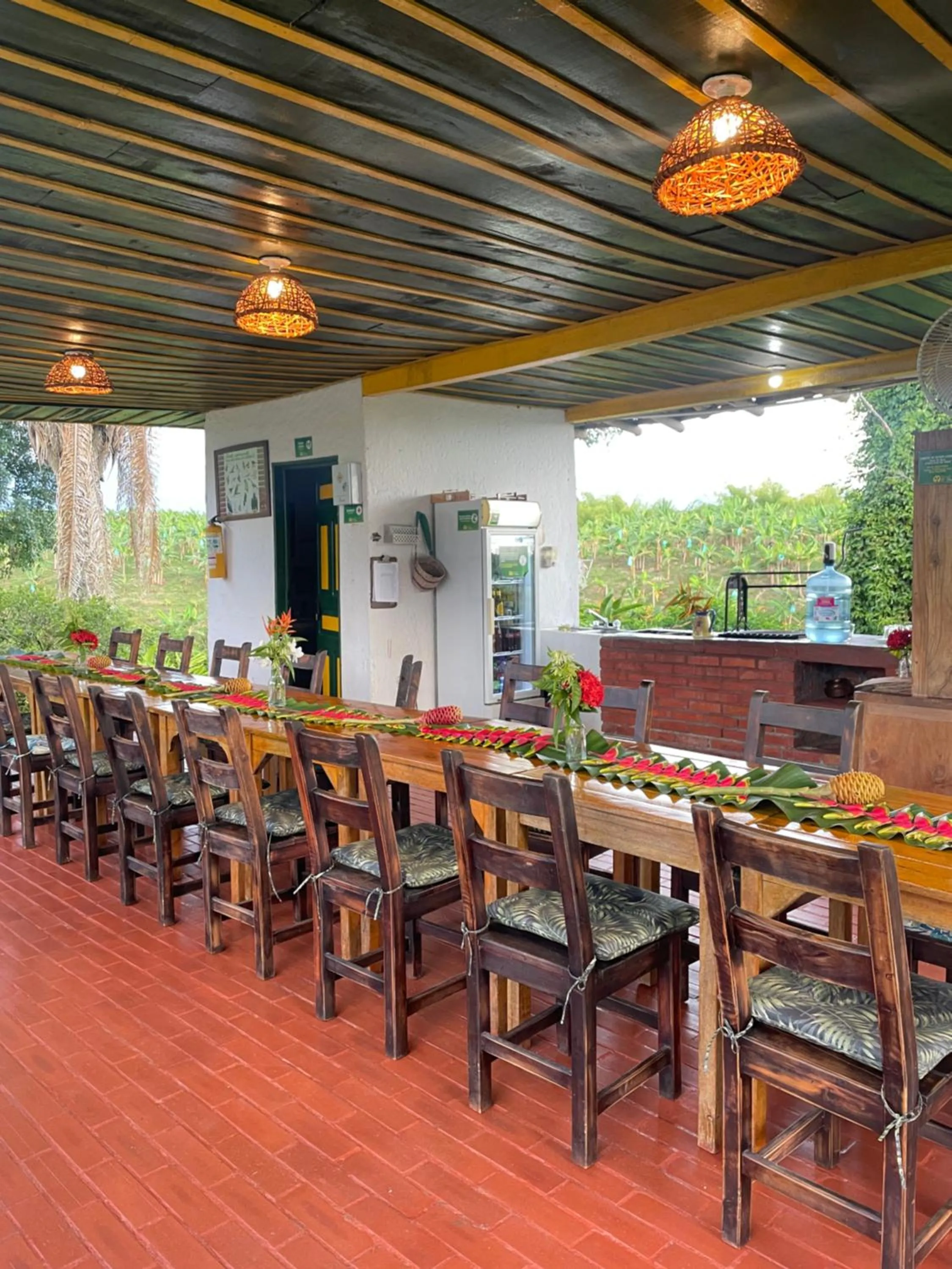 Restaurant/places to eat in Finca Hotel el Palmar