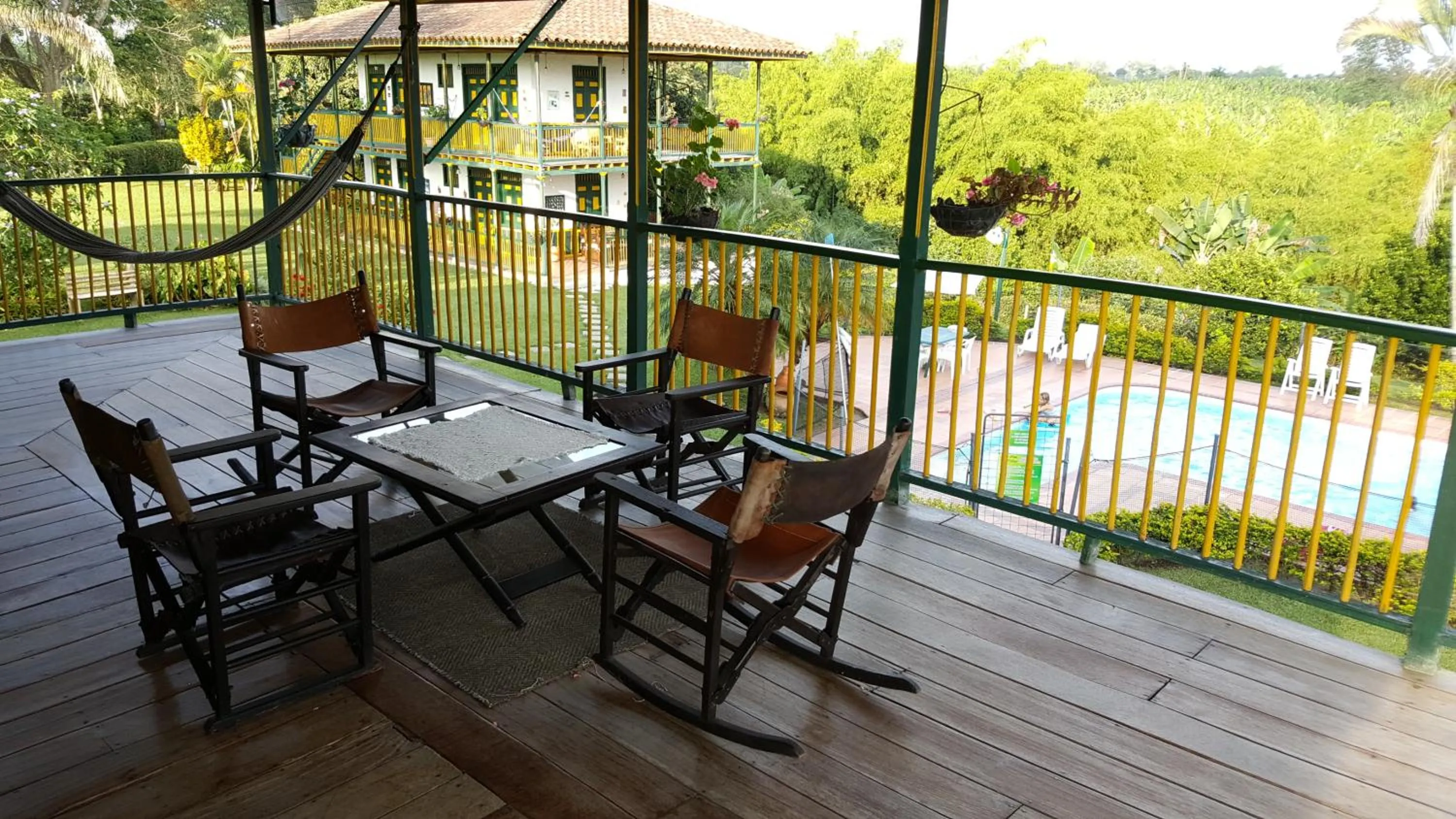 View (from property/room) in Finca Hotel el Palmar