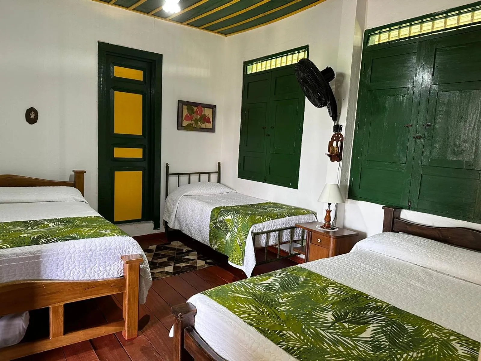 Bedroom, Bed in Finca Hotel el Palmar