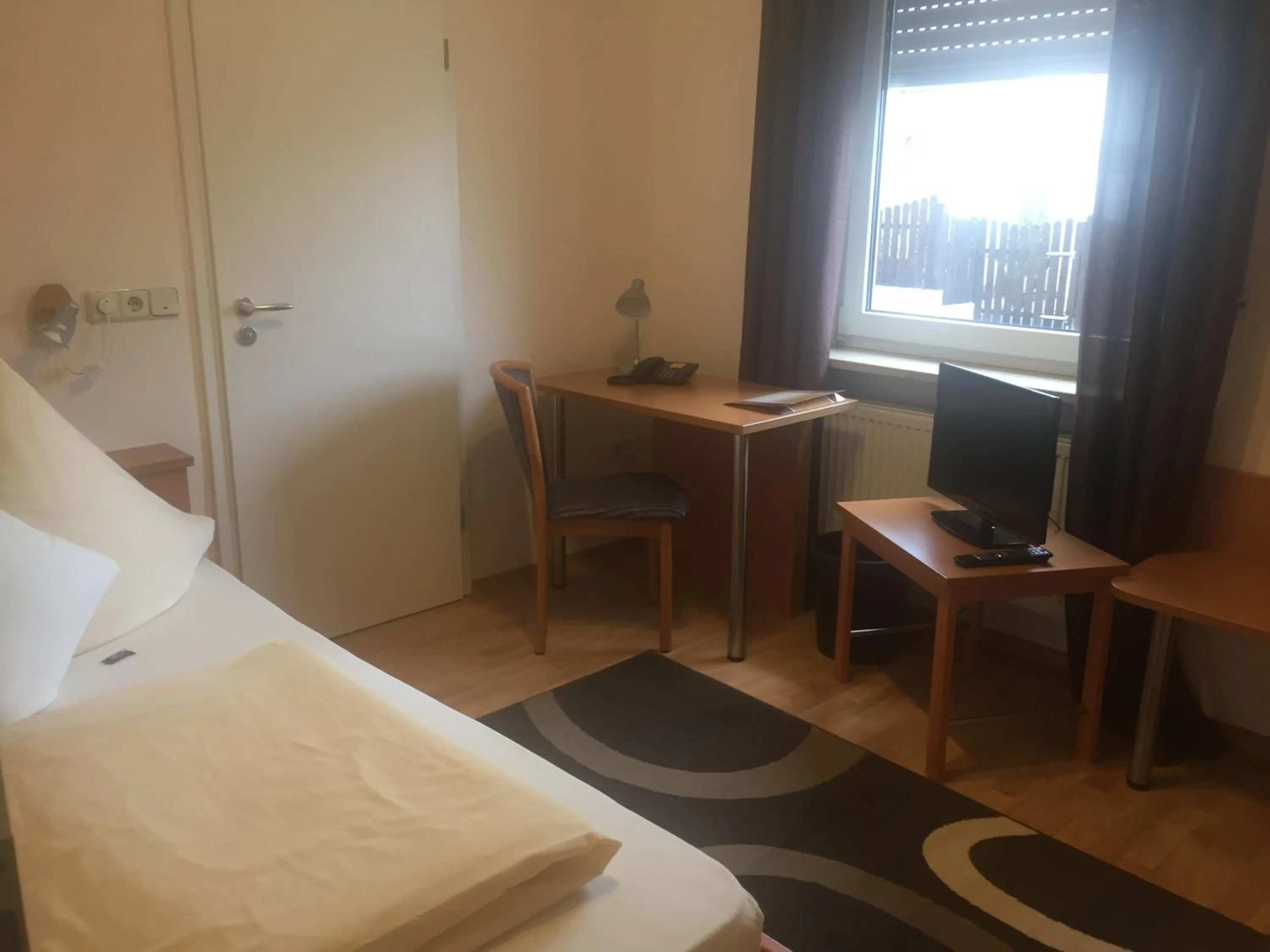 Decorative detail, Bed in Pension Wagner