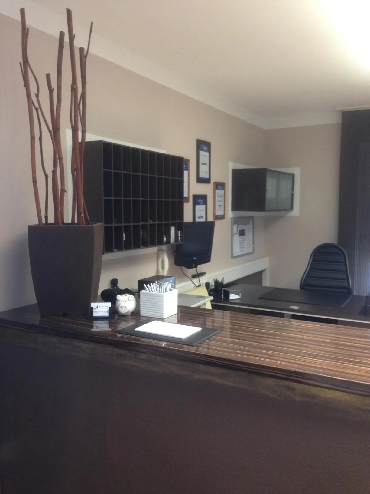 Lobby or reception in Pension Wagner