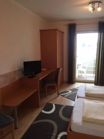 Decorative detail, Bed in Pension Wagner