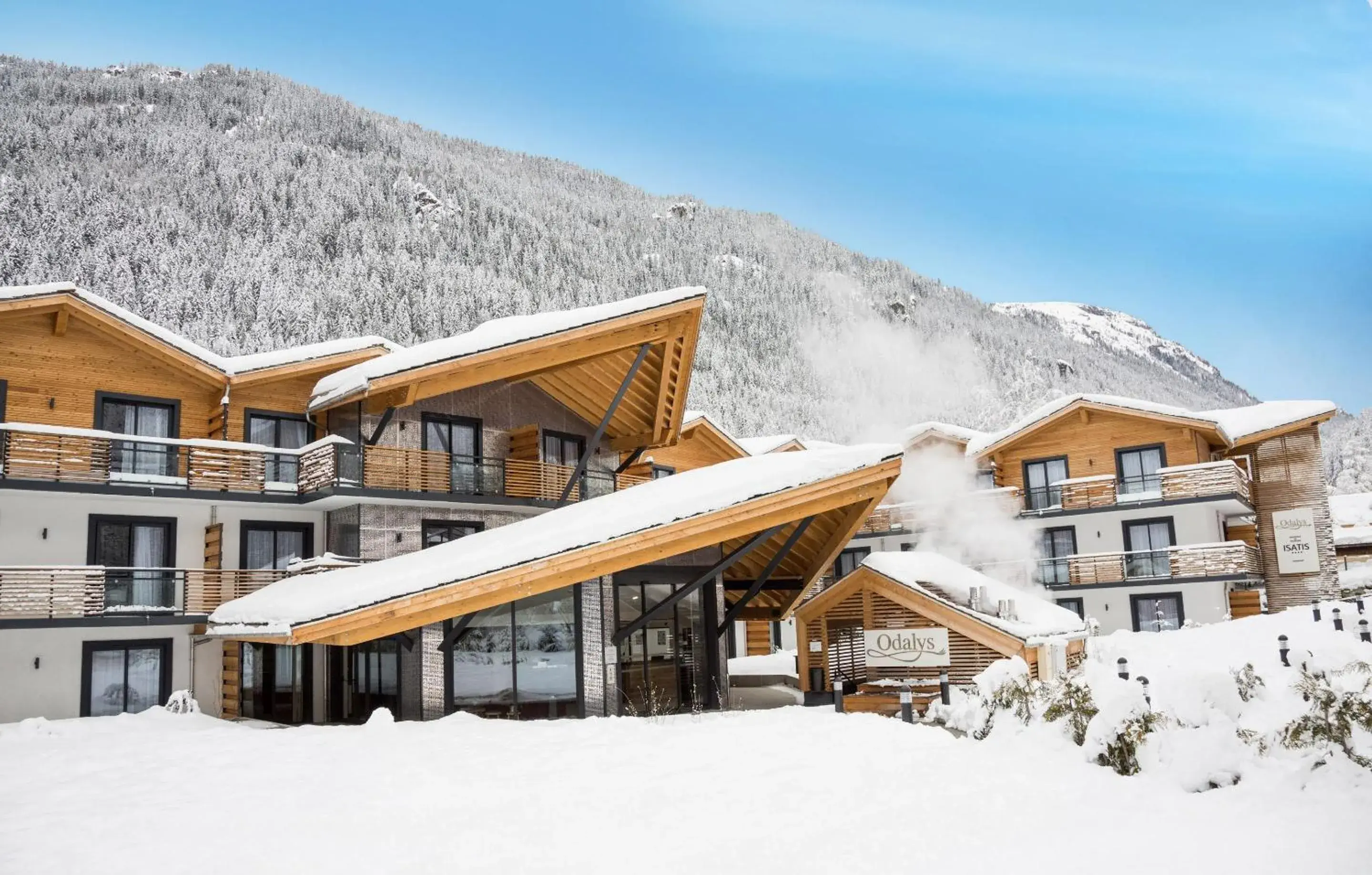 Facade/entrance in Résidence Odalys Isatis Facade/entrance in Résidence Odalys Isatis