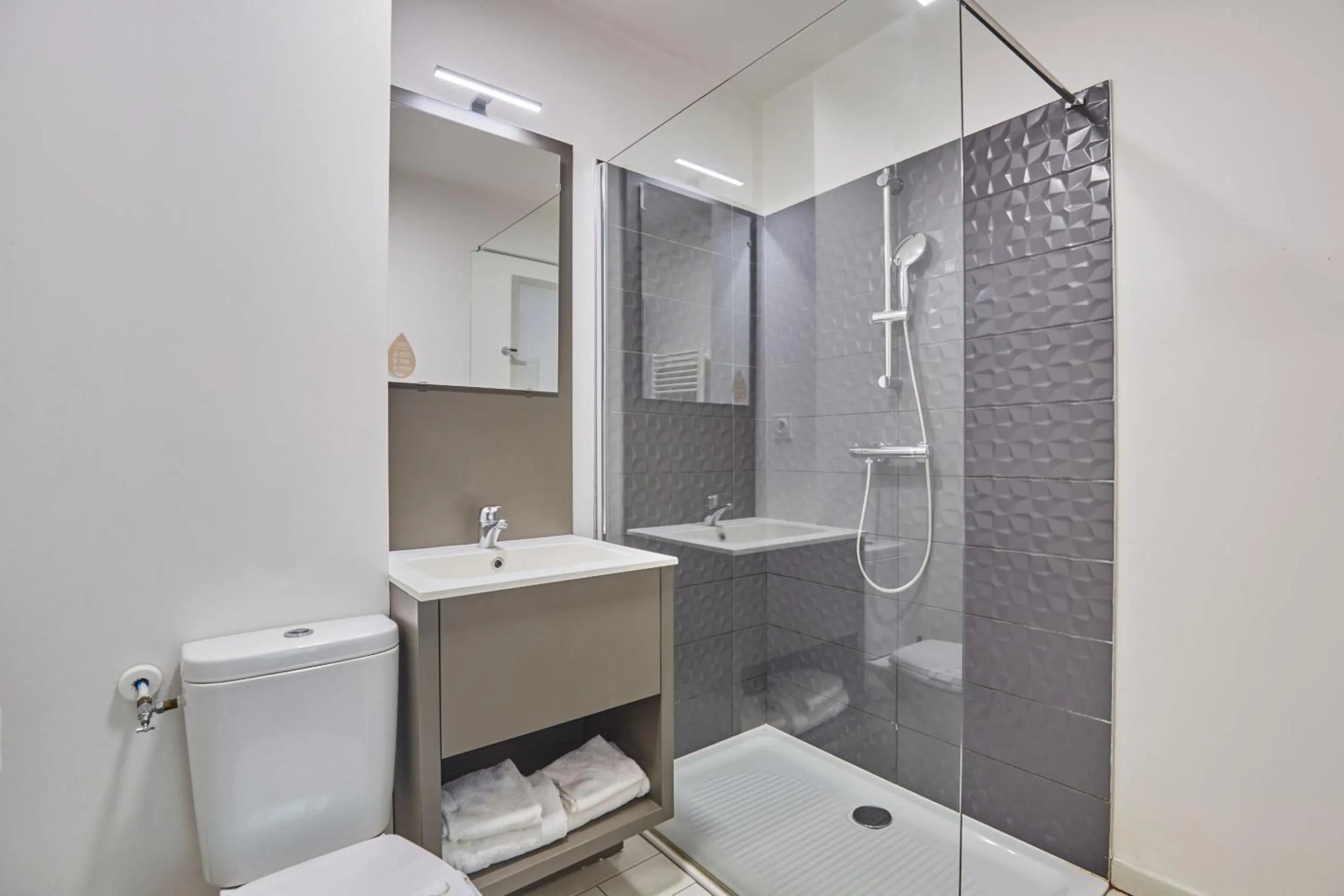 Bathroom in Résidence Odalys Isatis