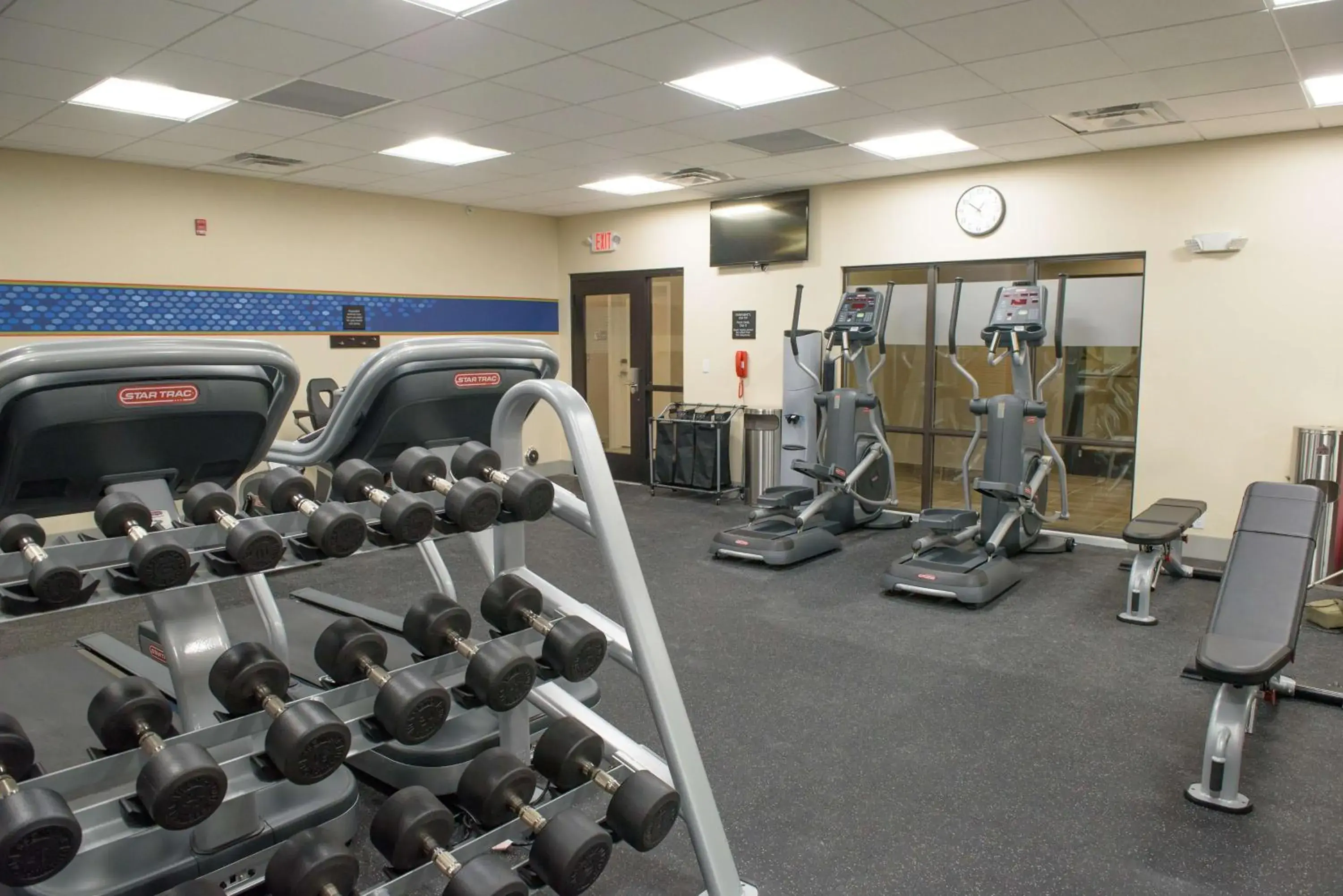 Fitness centre/facilities in Hampton Inn & Suites Bay City Fitness centre/facilities in Hampton Inn & Suites Bay City