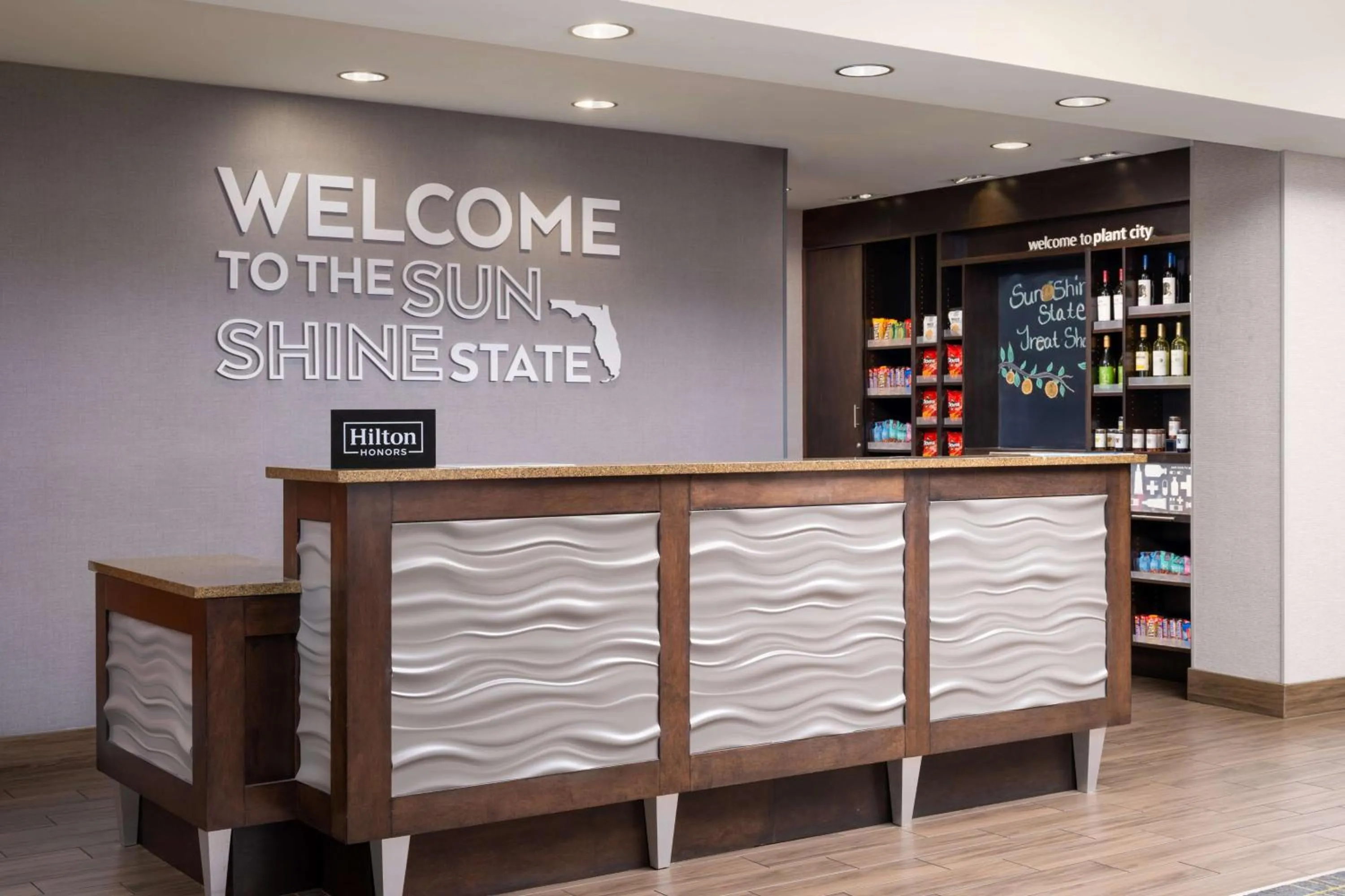 Lobby or reception in Hampton Inn Plant City