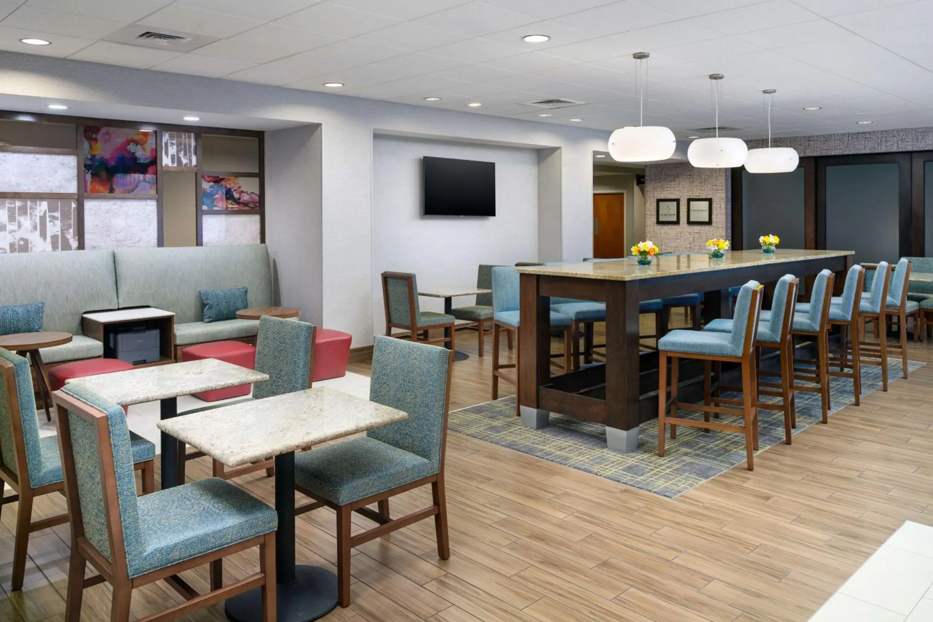 Lobby or reception in Hampton Inn Plant City Lobby or reception in Hampton Inn Plant City