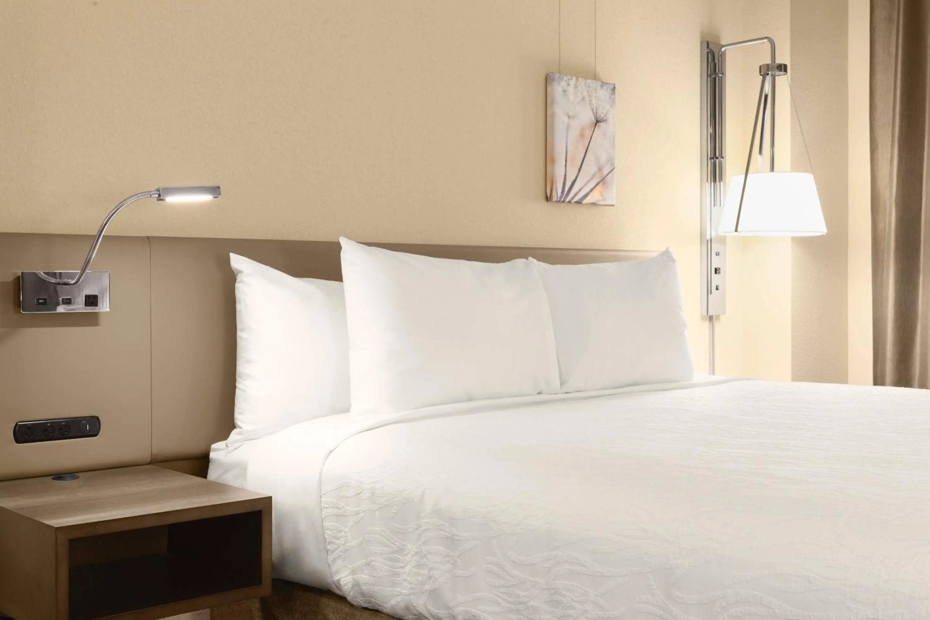 Bed in Hilton Garden Inn Charlotte Southpark