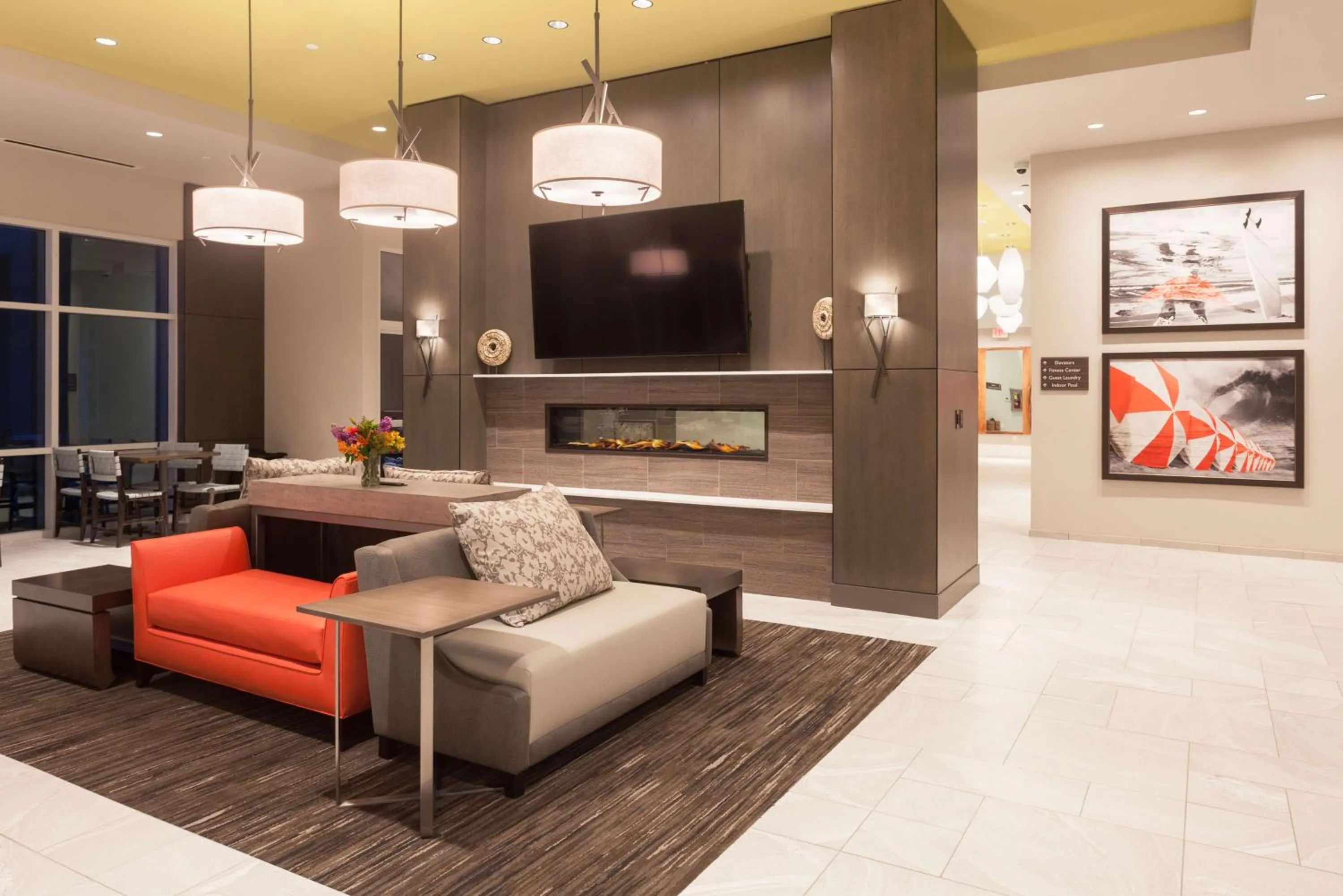 Lobby or reception in Hilton Garden Inn Ft. Walton Beach