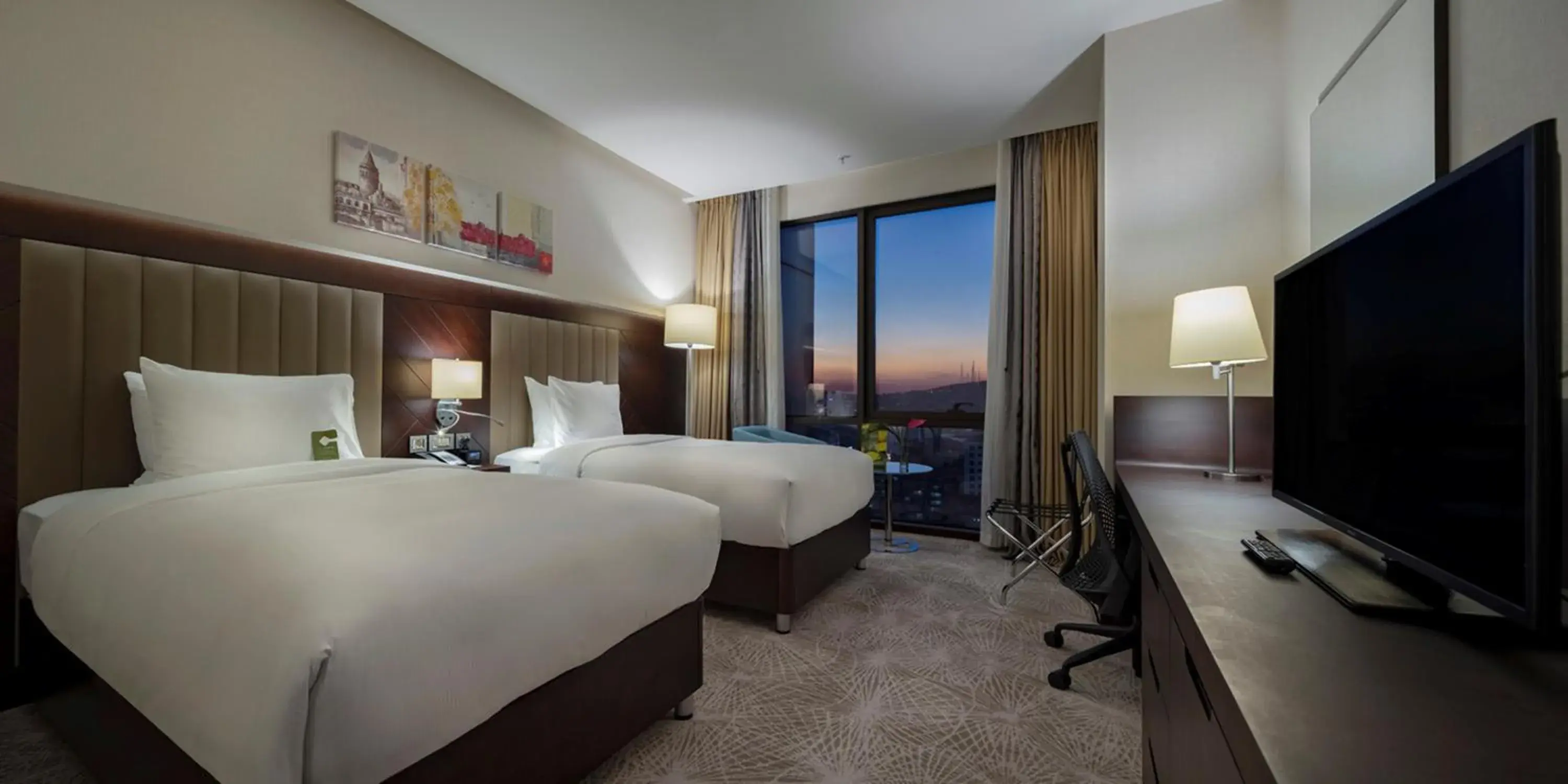 Deluxe Twin Room in Doubletree by Hilton Istanbul Umraniye Deluxe Twin Room in Doubletree by Hilton Istanbul Umraniye