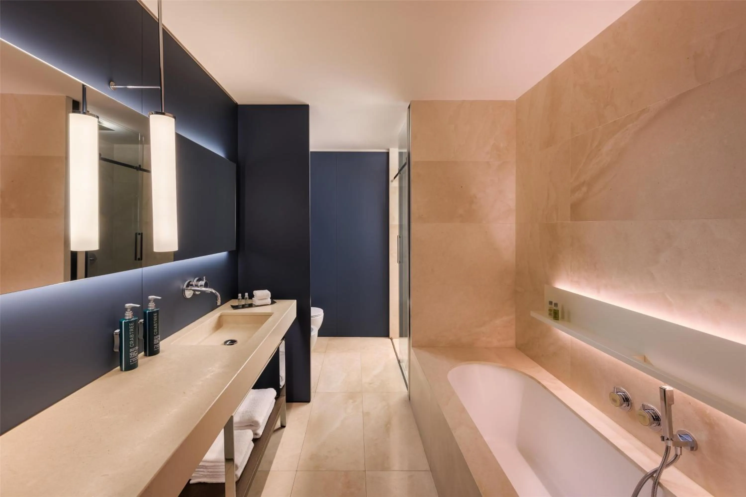 Bathroom in Hilton Lake Como