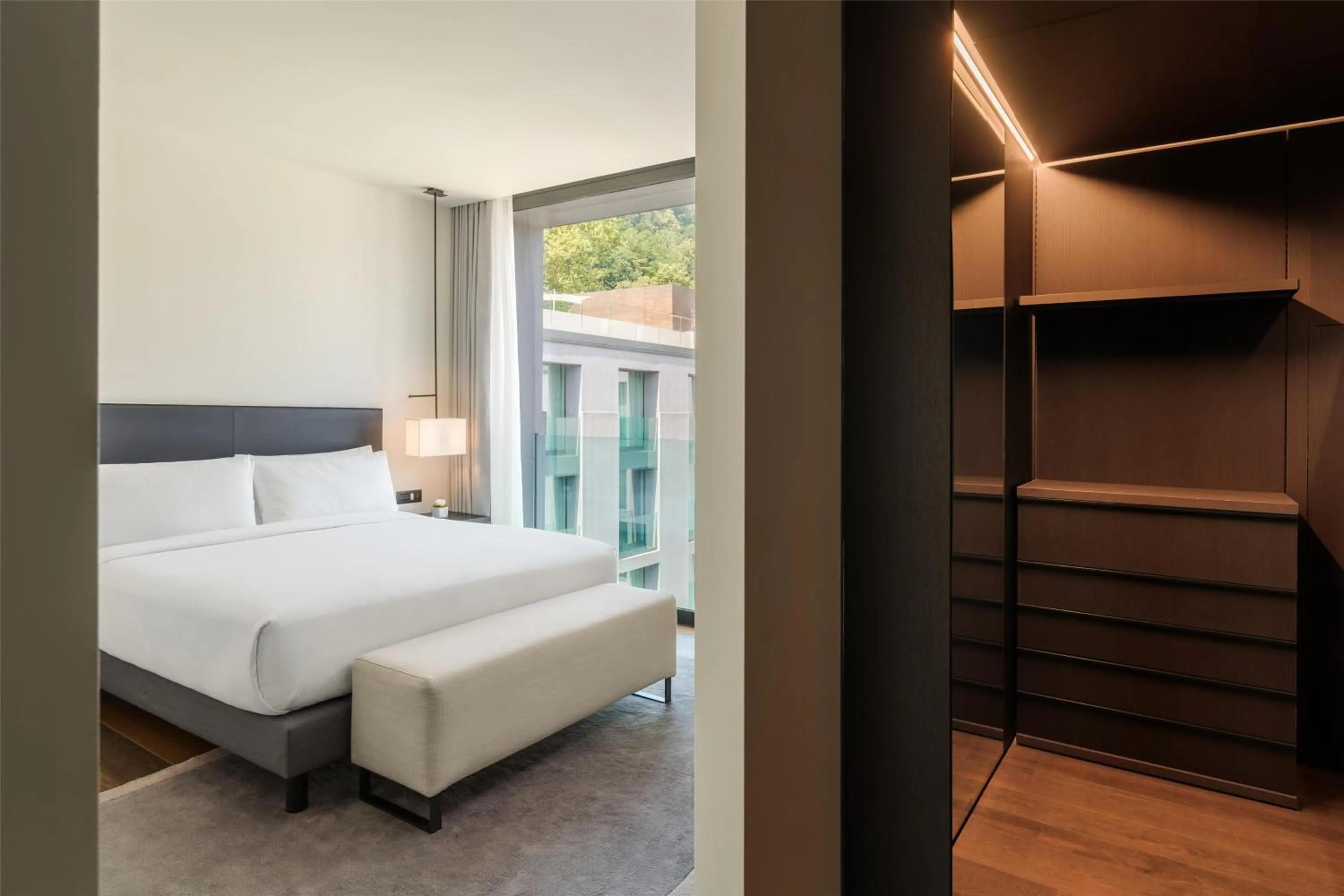 Bed in Hilton Lake Como