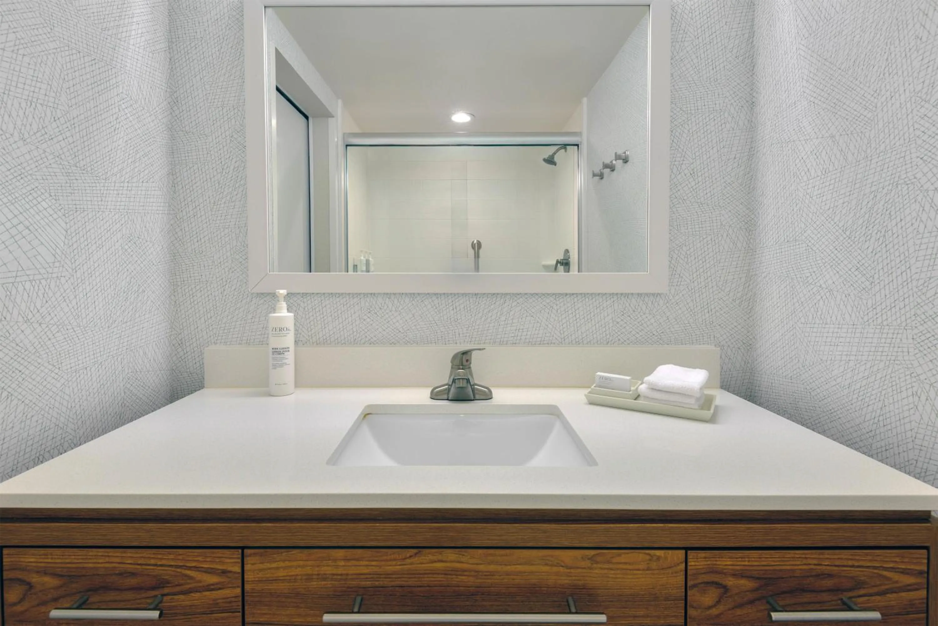 Bathroom in Home2 Suites By Hilton Nokomis